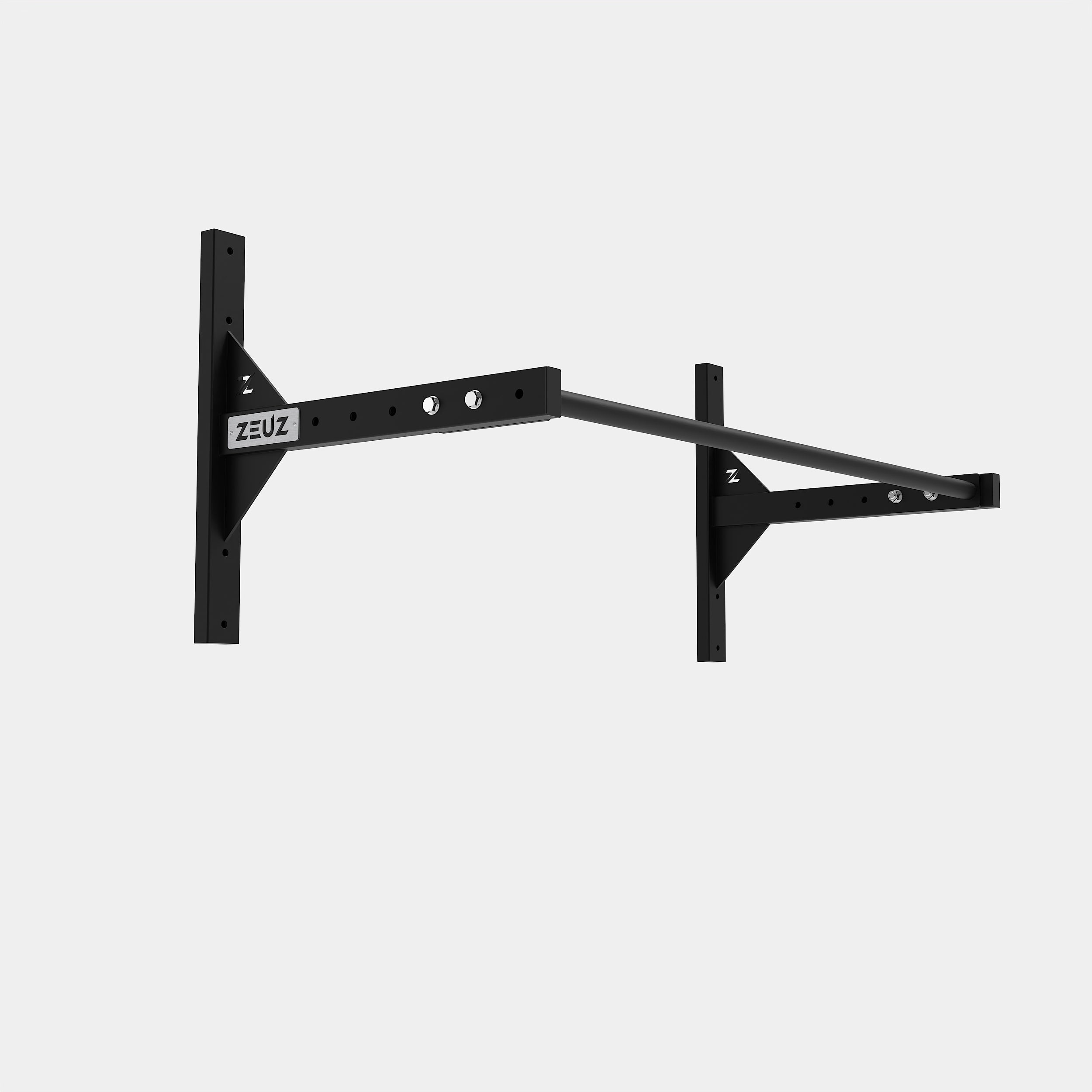 ZEUZ Pull Up Bar - Wall Mounted Rack