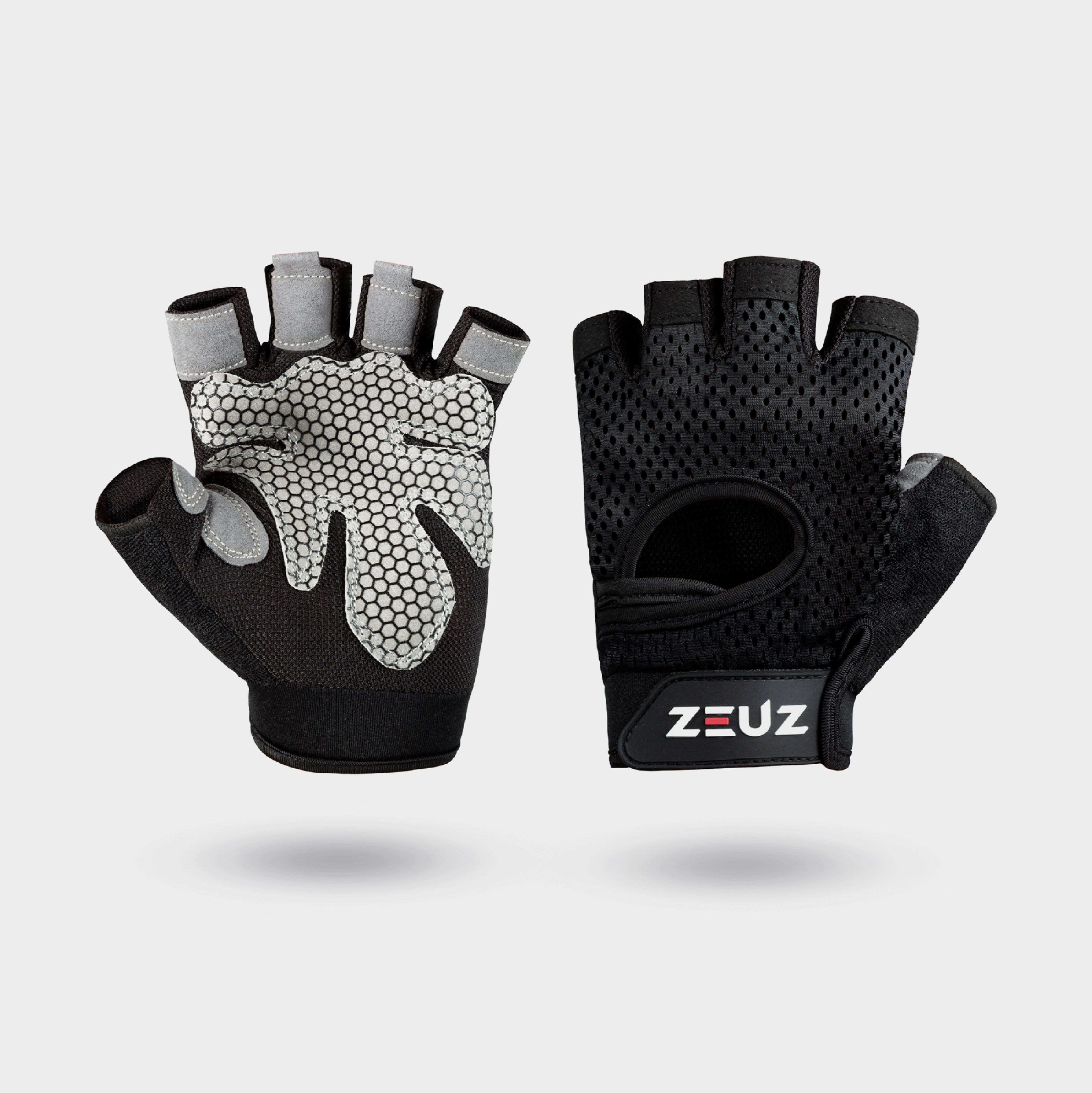 ZEUZ Gants de sport et de fitness Femme & Homme-courts