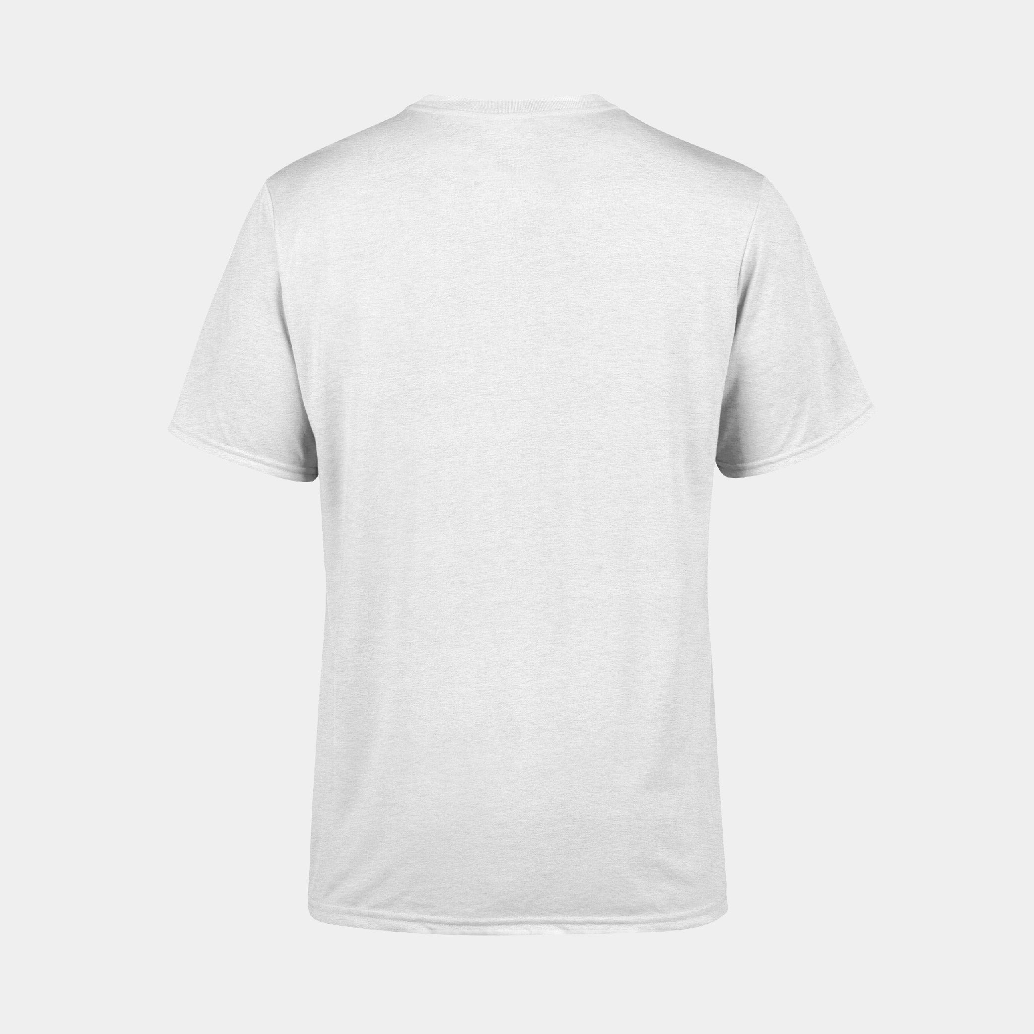 ZEUZ Basic T-shirt wit – achterkant zonder opdruk