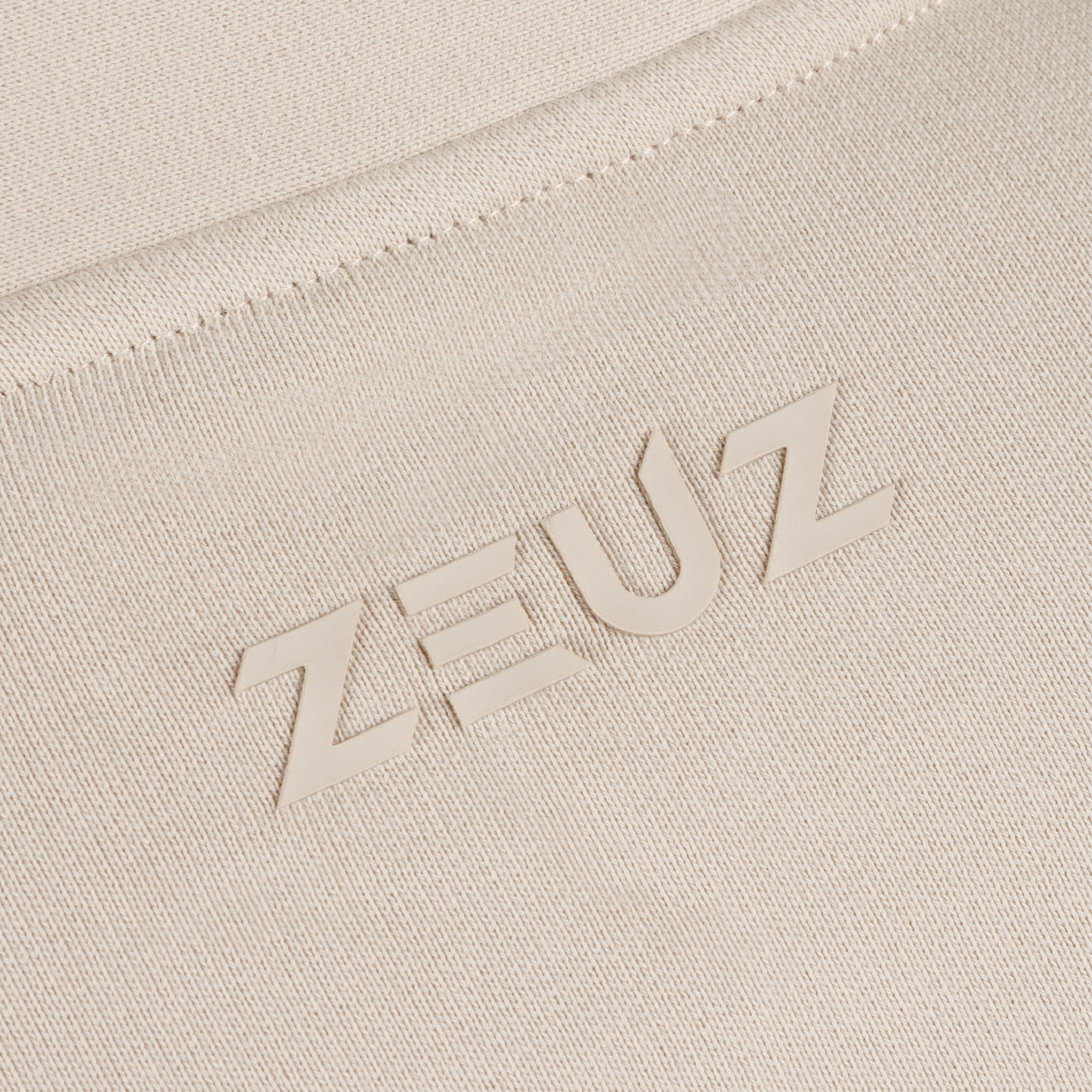 ZEUZ Übergroßer Komfortpullover mit 1/4 Reißverschluss - Herren