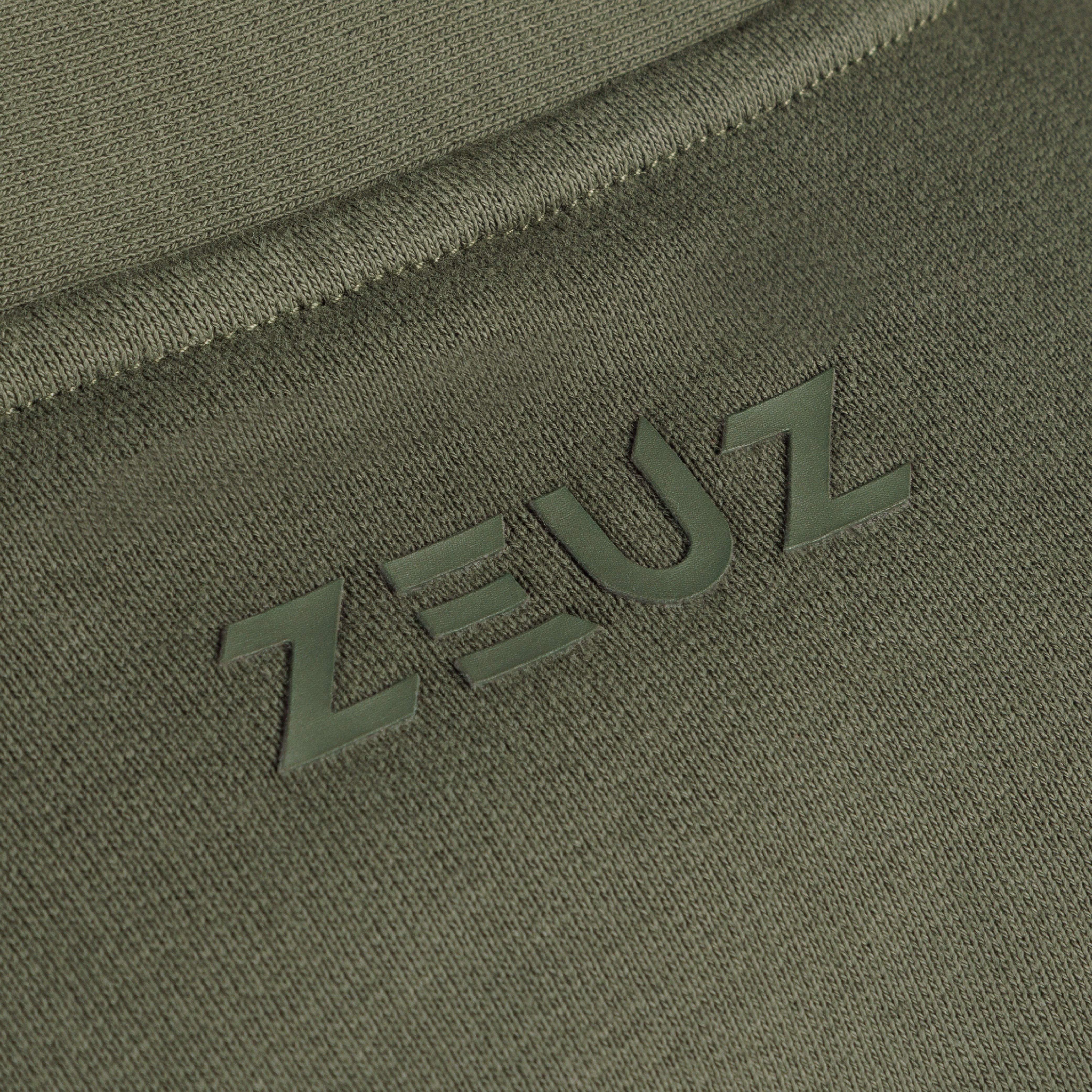 ZEUZ Übergroßer Komfortpullover mit 1/4 Reißverschluss - Herren