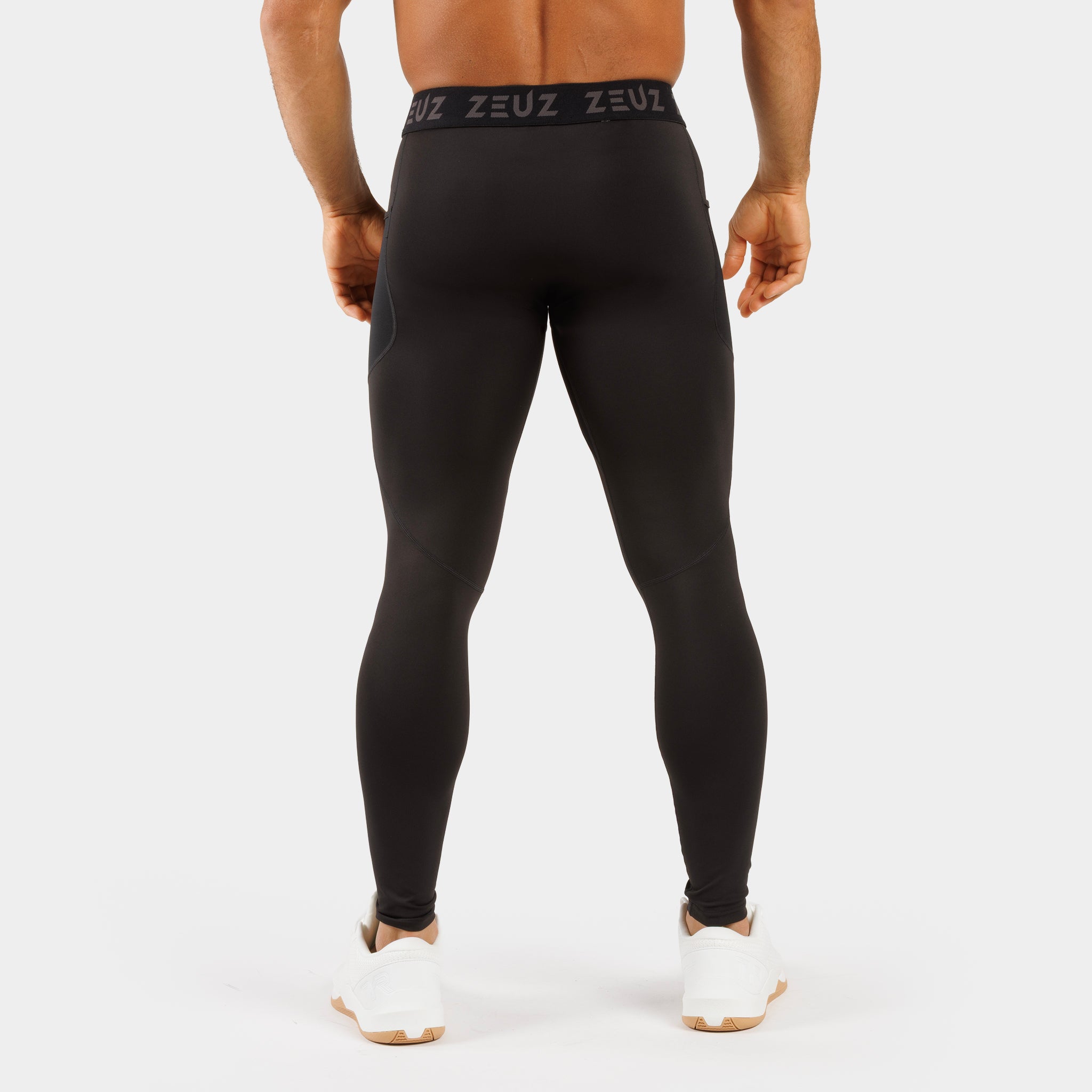 ZEUZ Legging de compression Performance Lang - Hommes