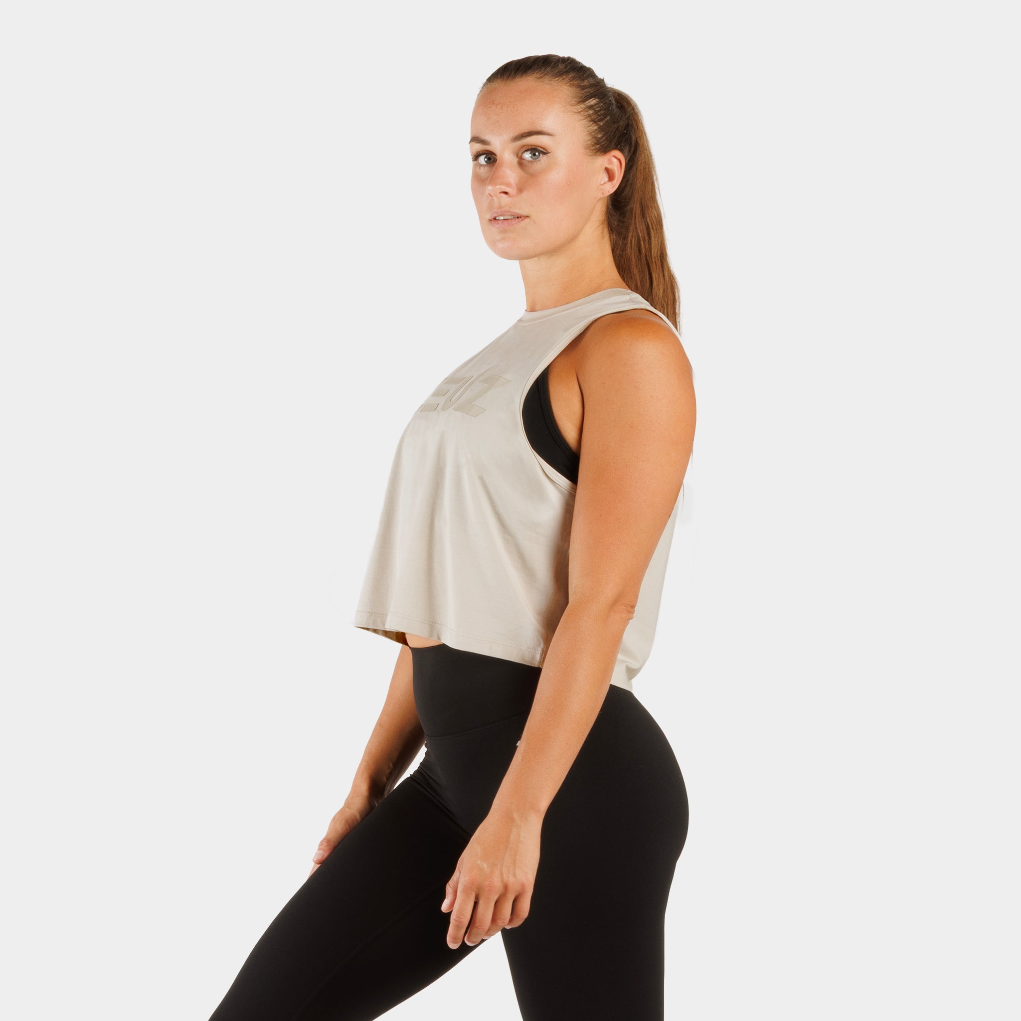 ZEUZ Cropped Training Tanktop