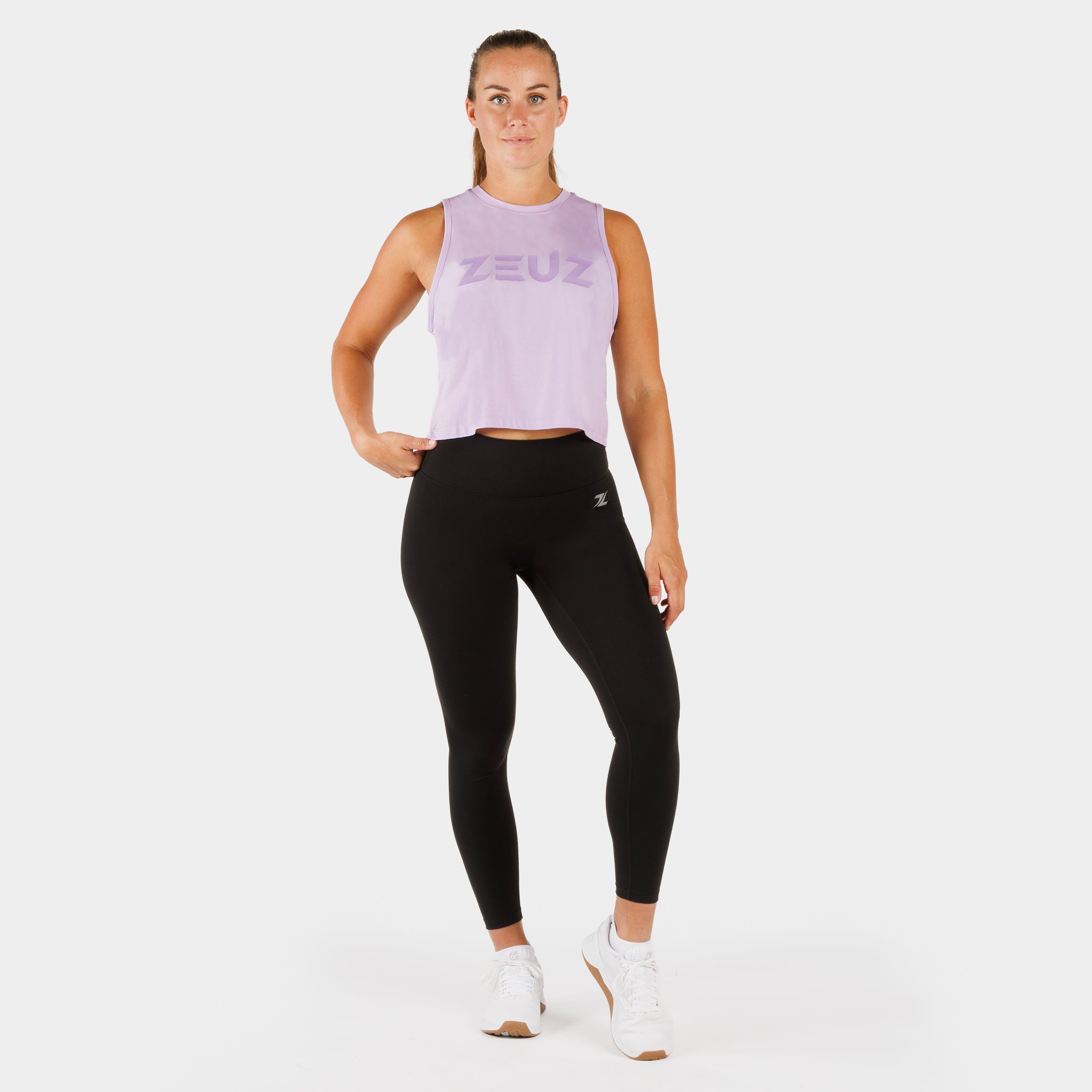 ZEUZ Cropped Training Tanktop