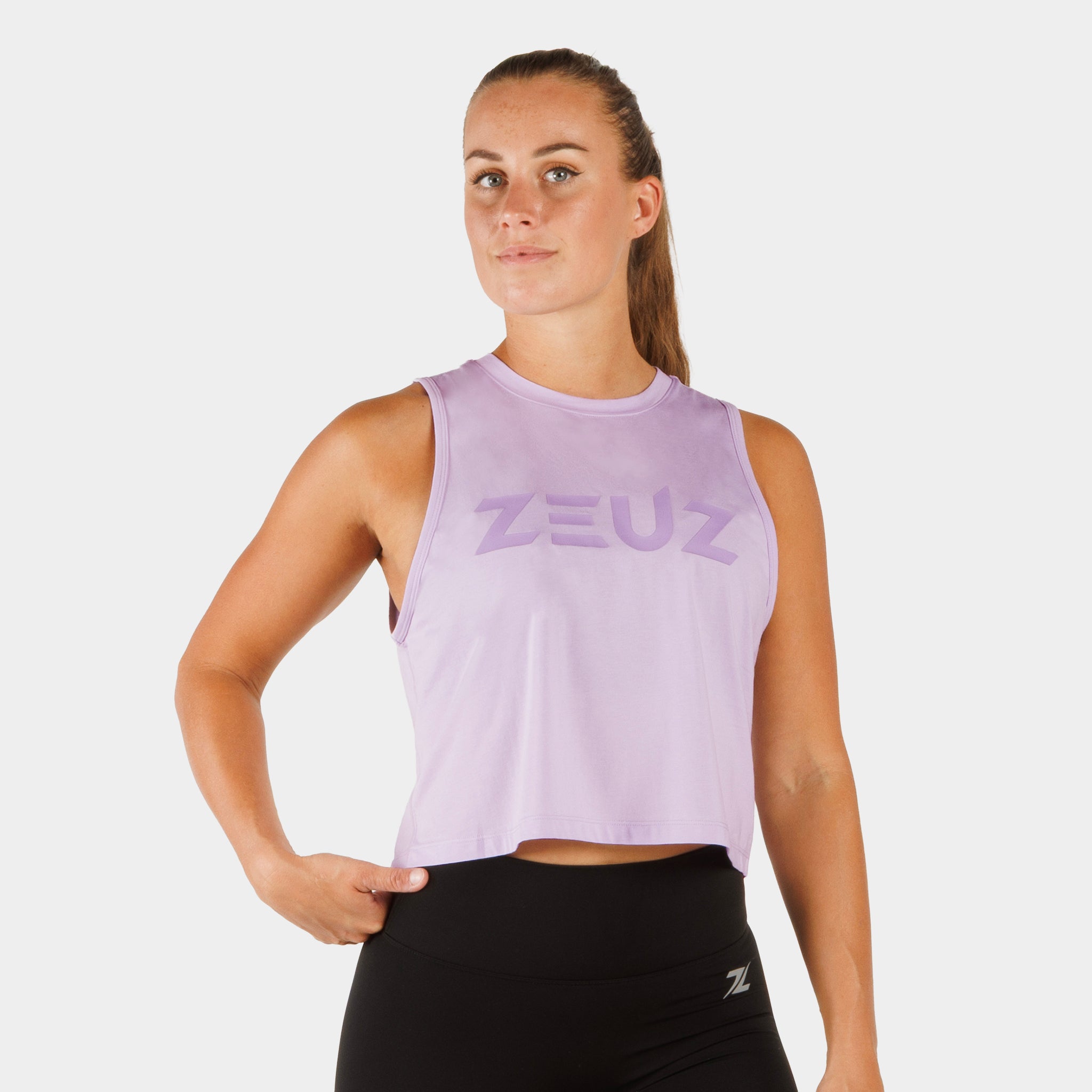 ZEUZ Cropped Training Tanktop