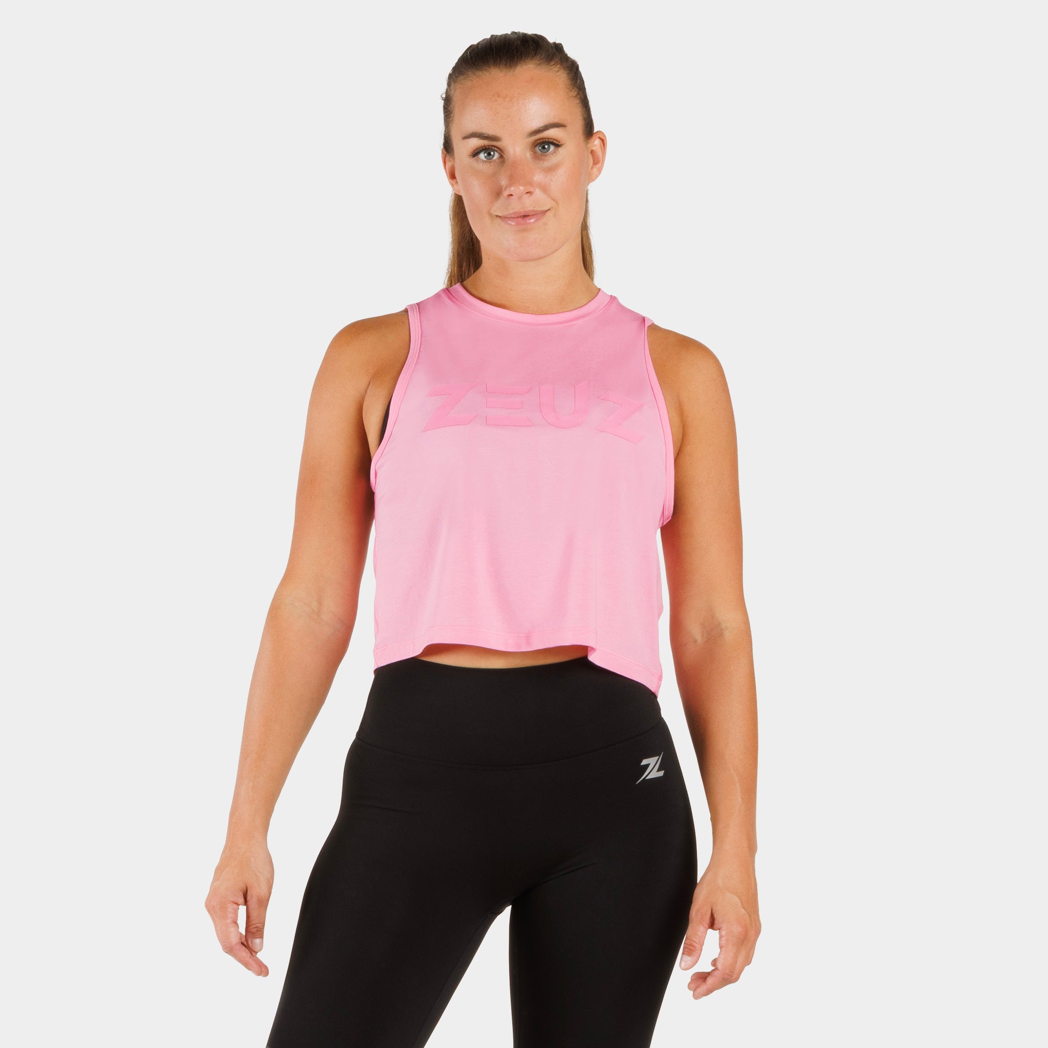 ZEUZ Cropped Training Tanktop