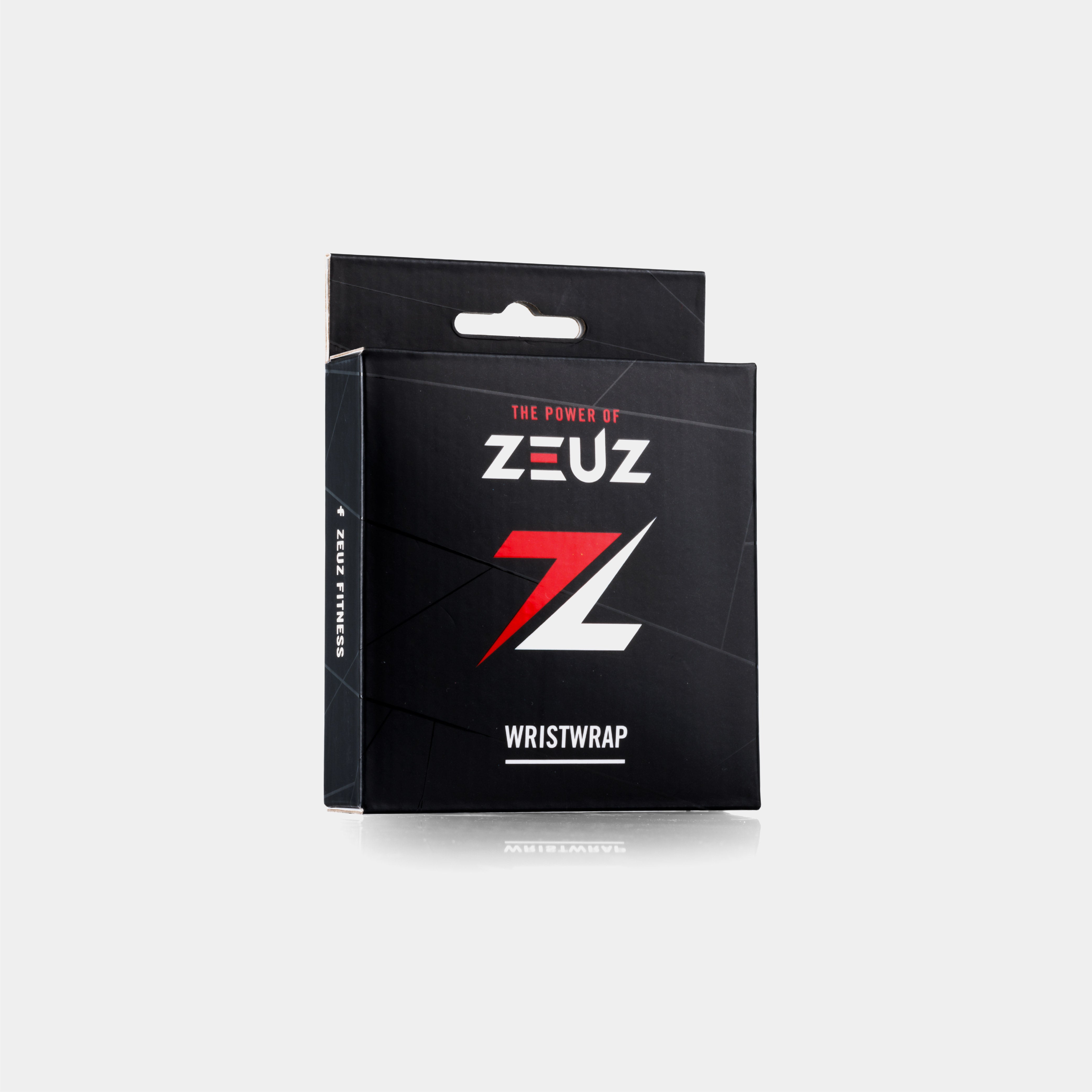 ZEUZ 1 Stuk Polsband - Wrist wrap - Zwart-rood