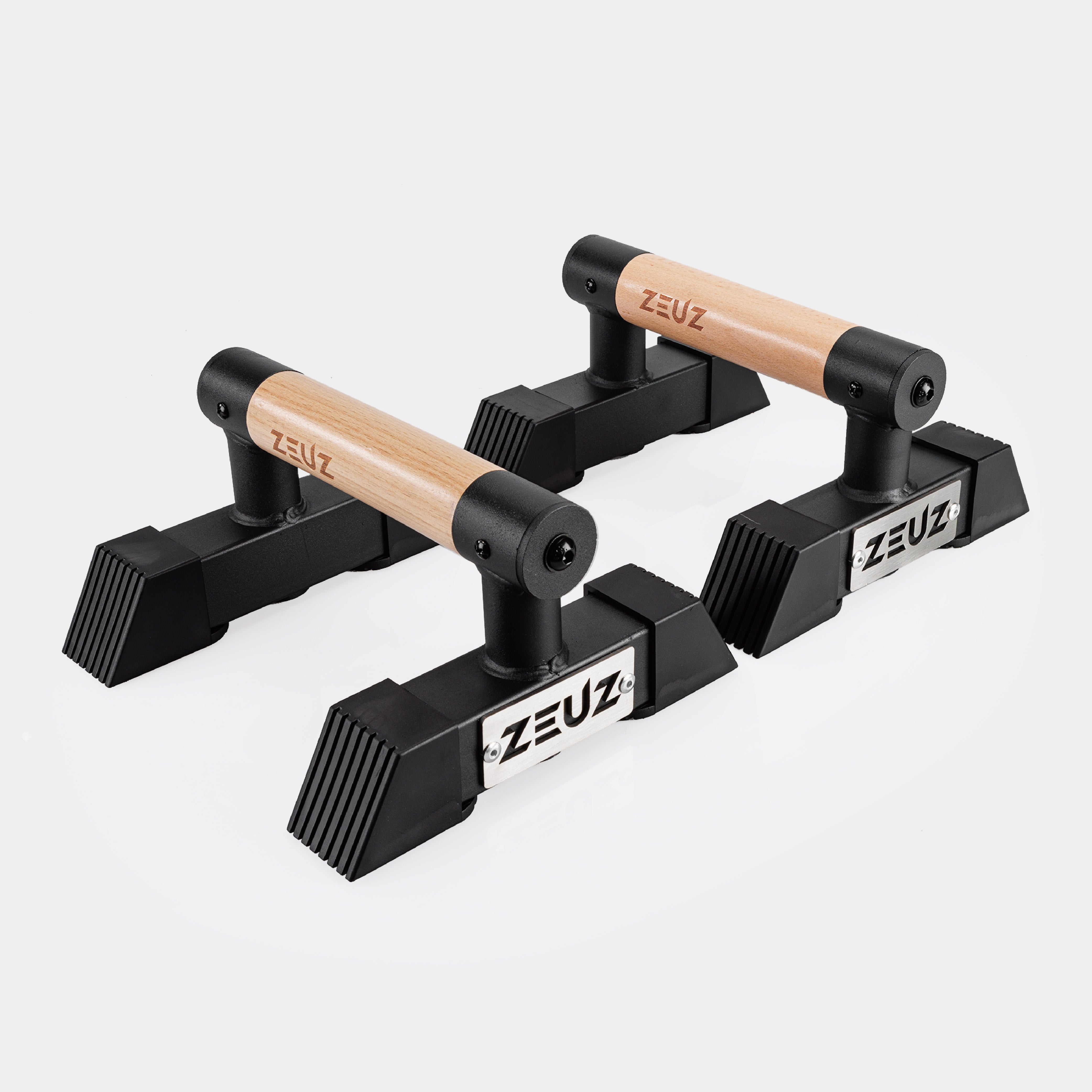 ZEUZ Paralletten aus Holz und Metall, klein