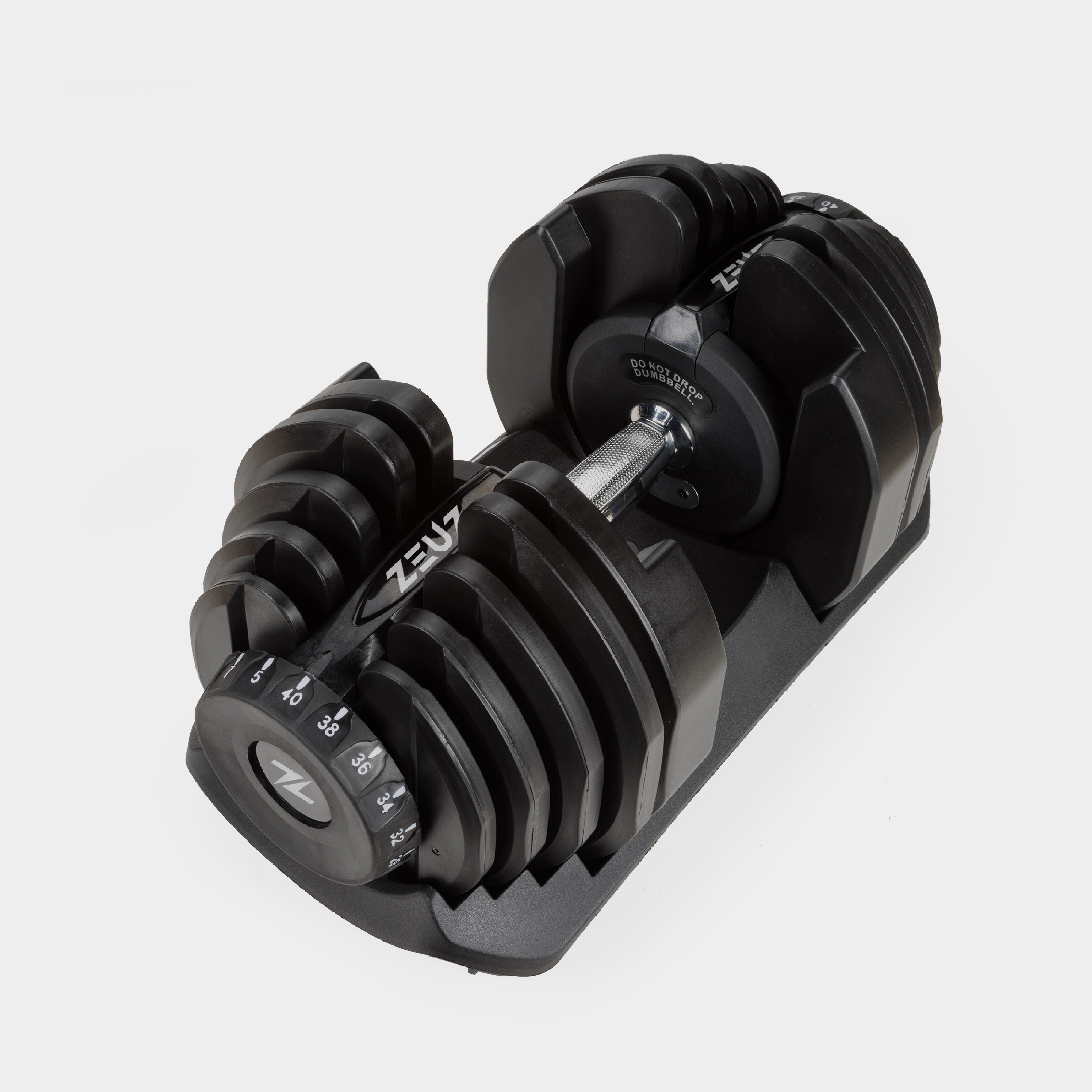 ZEUZ einstellbare Dumbell - 5 bis 40 KG