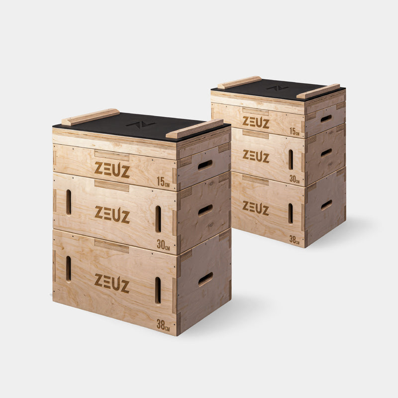 ZEUZ Houten Jerk Blokken Set