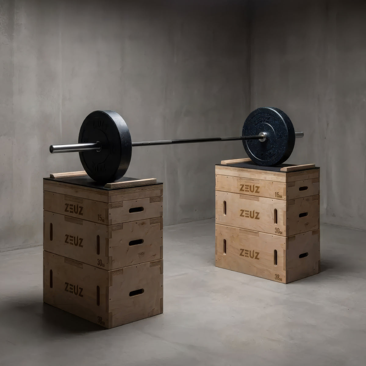 ZEUZ Houten Jerk Blokken Set