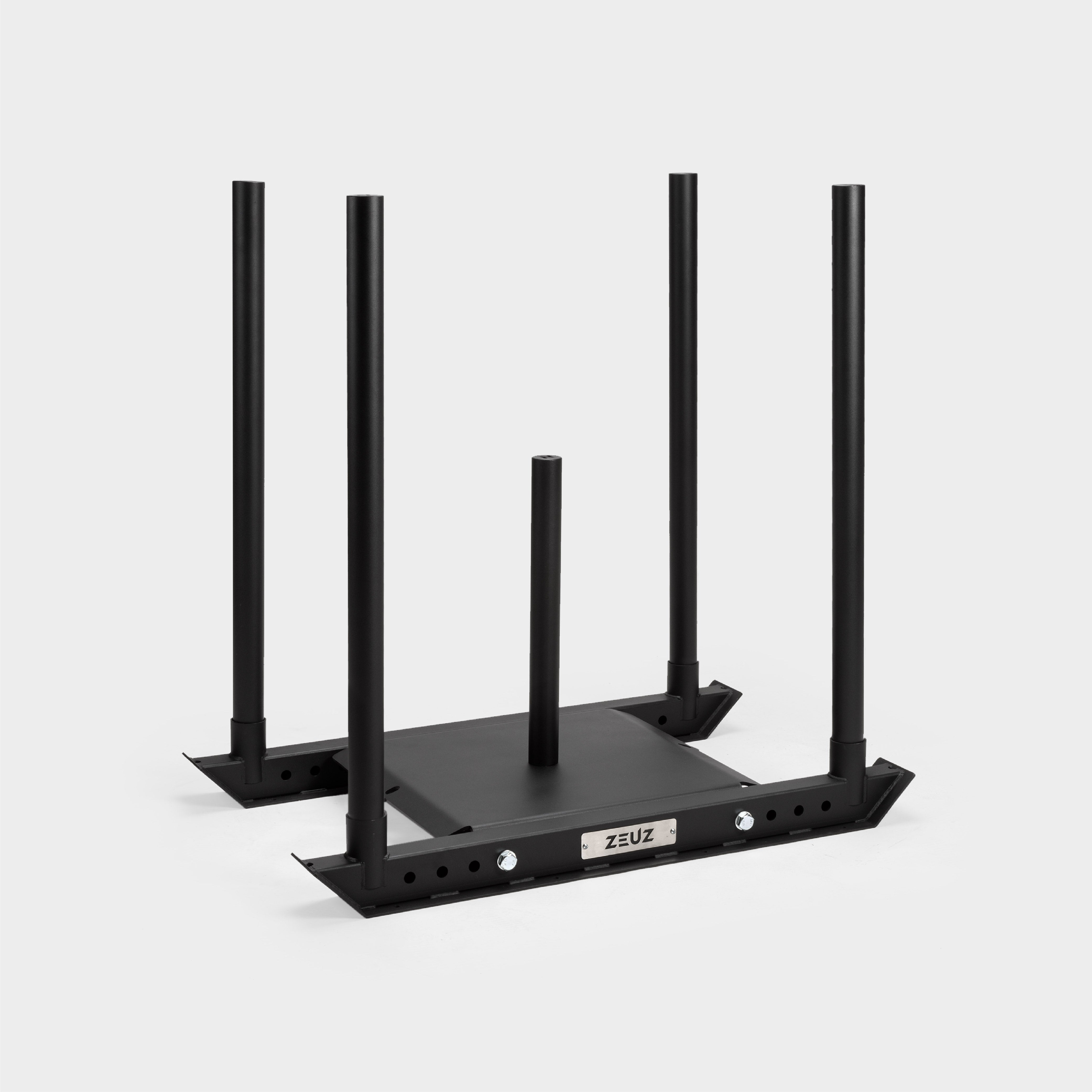 ZEUZ Powers lid-Fitness Push &amp; Pull Dog Power Sled