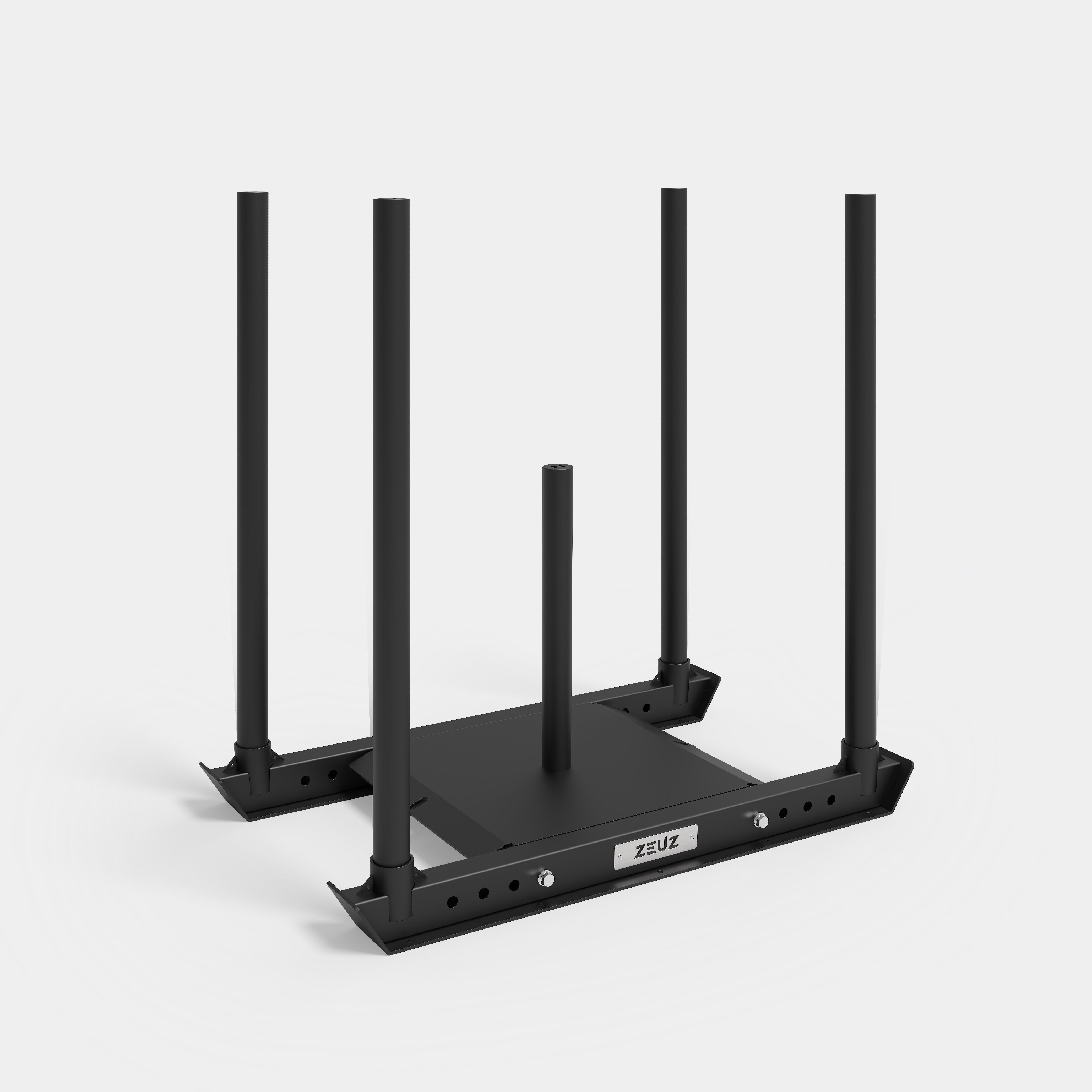 ZEUZ Powersled - Fitness Push &amp; Pull Dog Power Sled