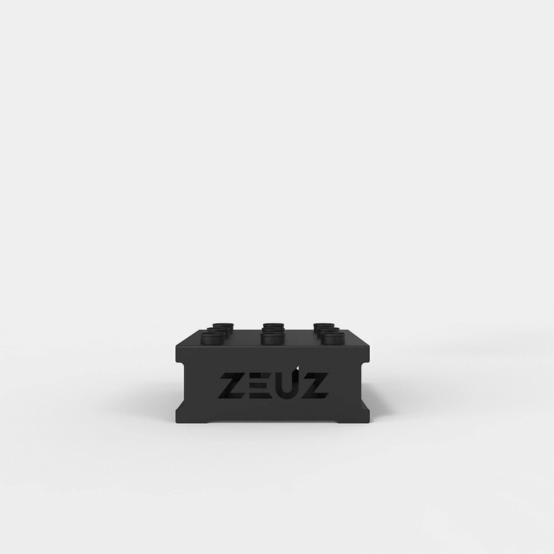 ZEUZ Support de rangement pour barres - Vertical - 9 barres