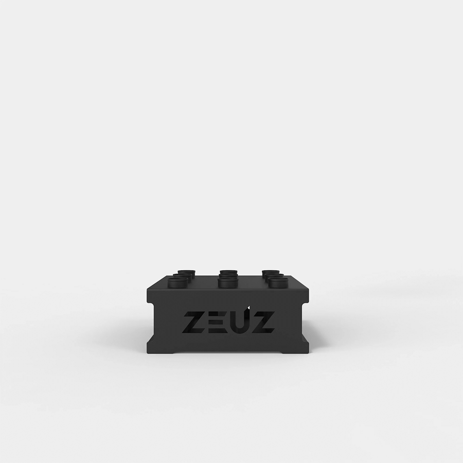 ZEUZ Estante de almacenamiento para barra - 9 piezas - Soporte para barra - Soporte para barra