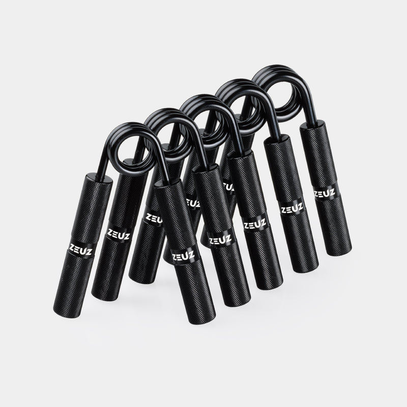 Set de entrenador de mano ZEUZ de metal - 5 piezas