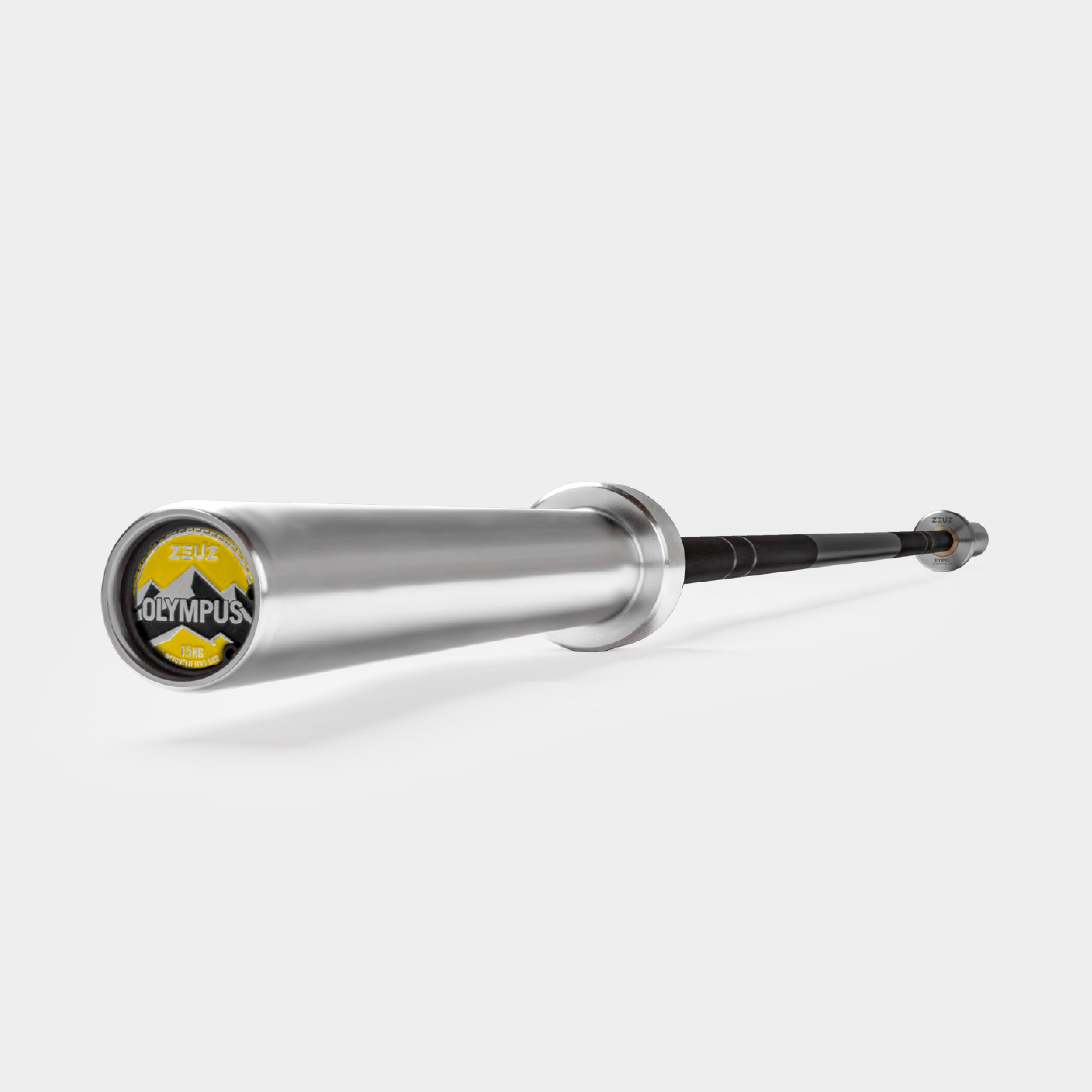 ZEUZ Olympische Halterstang 15kg – 200cm Barbell Stang