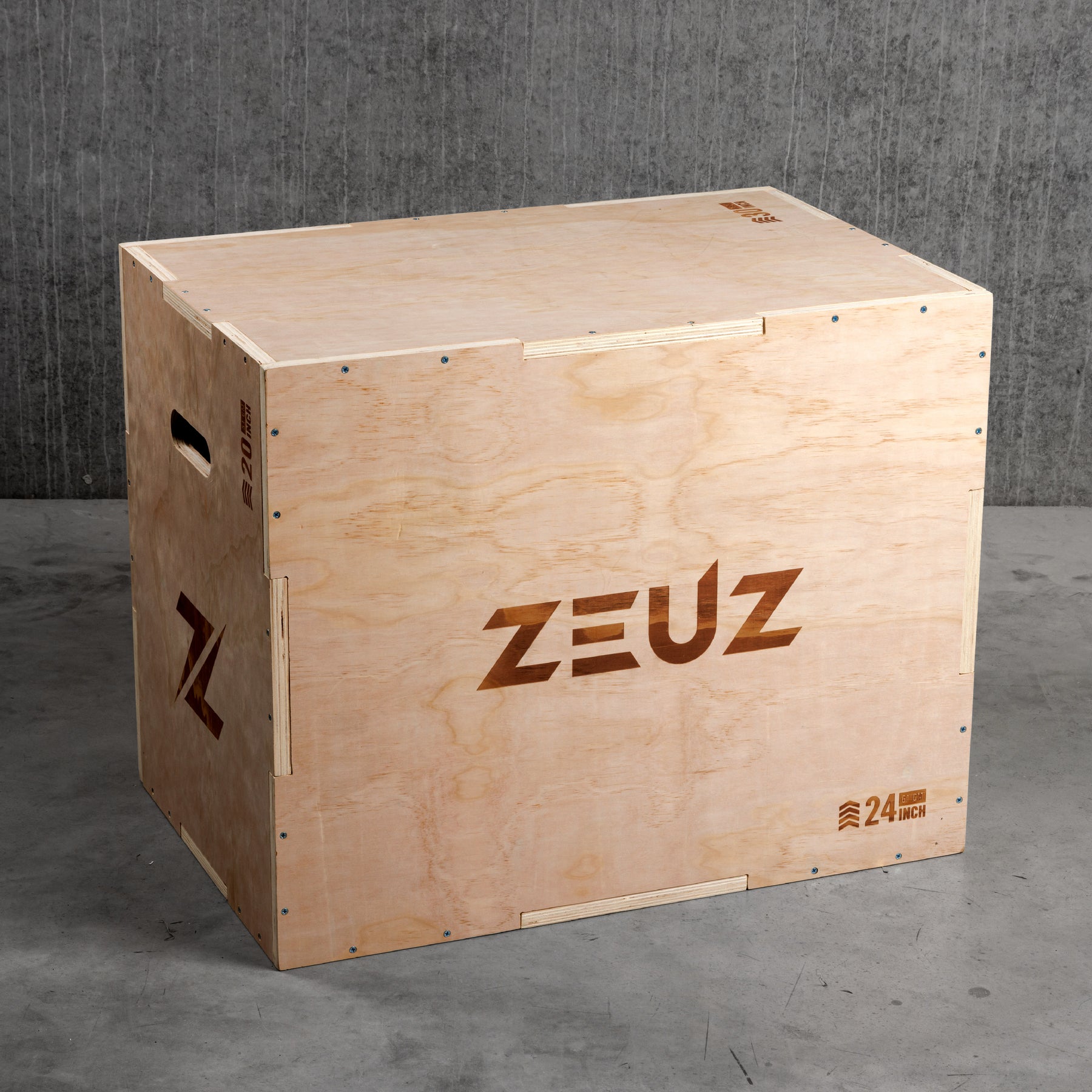 MATCHU - Plyo box - Crossfit box - Jump box - Verstelbaar in 51,61 en 76 CM (20, 24 en 30 INCH) - Anti-slip Oppervlak - Belastbaarheid tot 300 KG - Makkelijk Vervoerbaar - Hout - Zwart MATCHU - Plyo box - Crossfit box - Jump box - Verstelbaar in 51,61 en 76 CM (20, 24 en 30 INCH) - Anti-slip Oppervlak - Belastbaarheid tot 300 KG - Makkelijk Vervoerbaar - Hout - Zwart