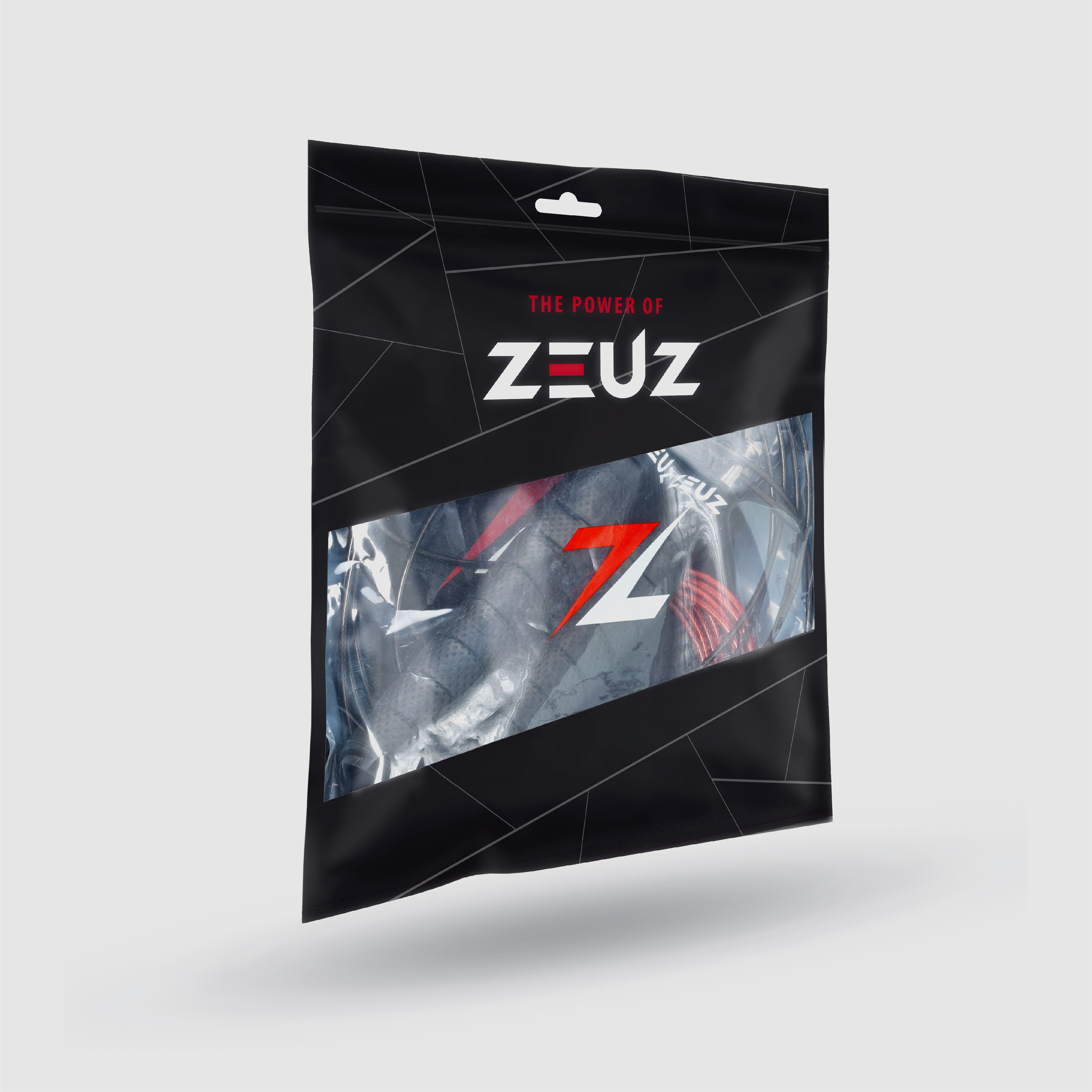 ZEUZ Fitness Comba para saltar - Comba para saltar - SR-3 - Negro