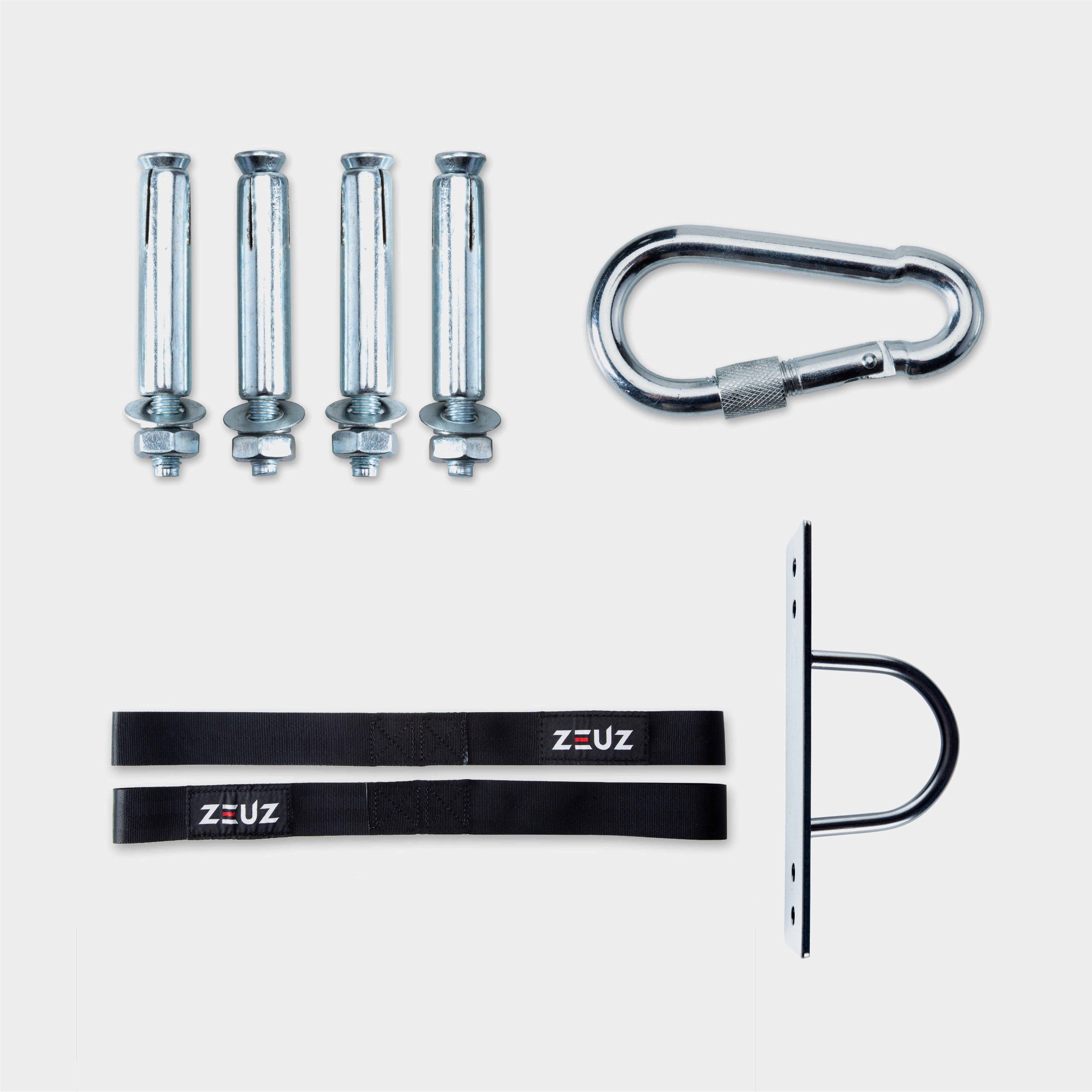 ZEUZ 9 Meters Battle Rope Including Fastening Material
