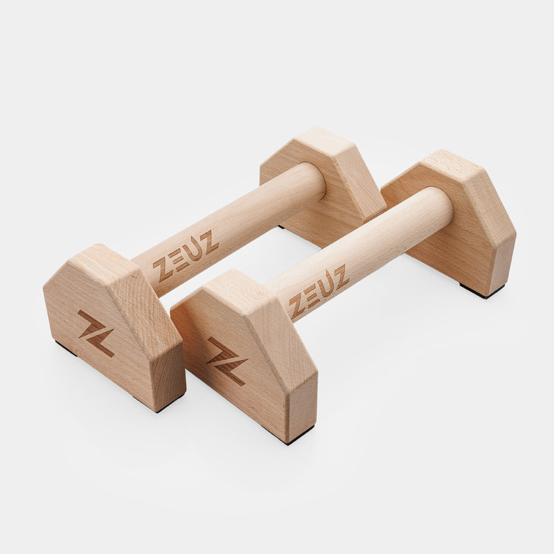 ZEUZ Paralelas de Madera - Pequeñas
