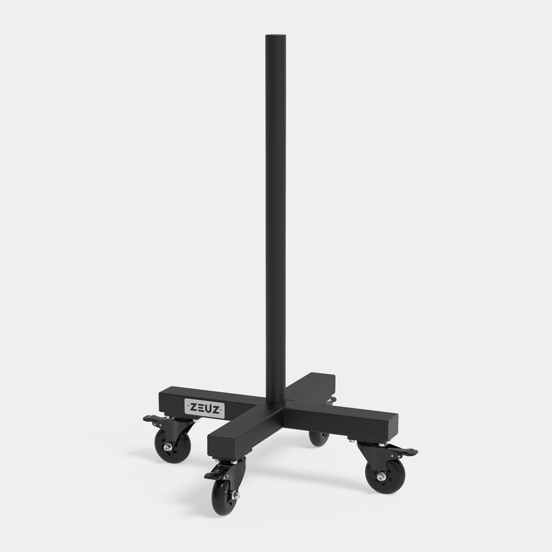 ZEUZ Rangement mobile pour disques d'haltères