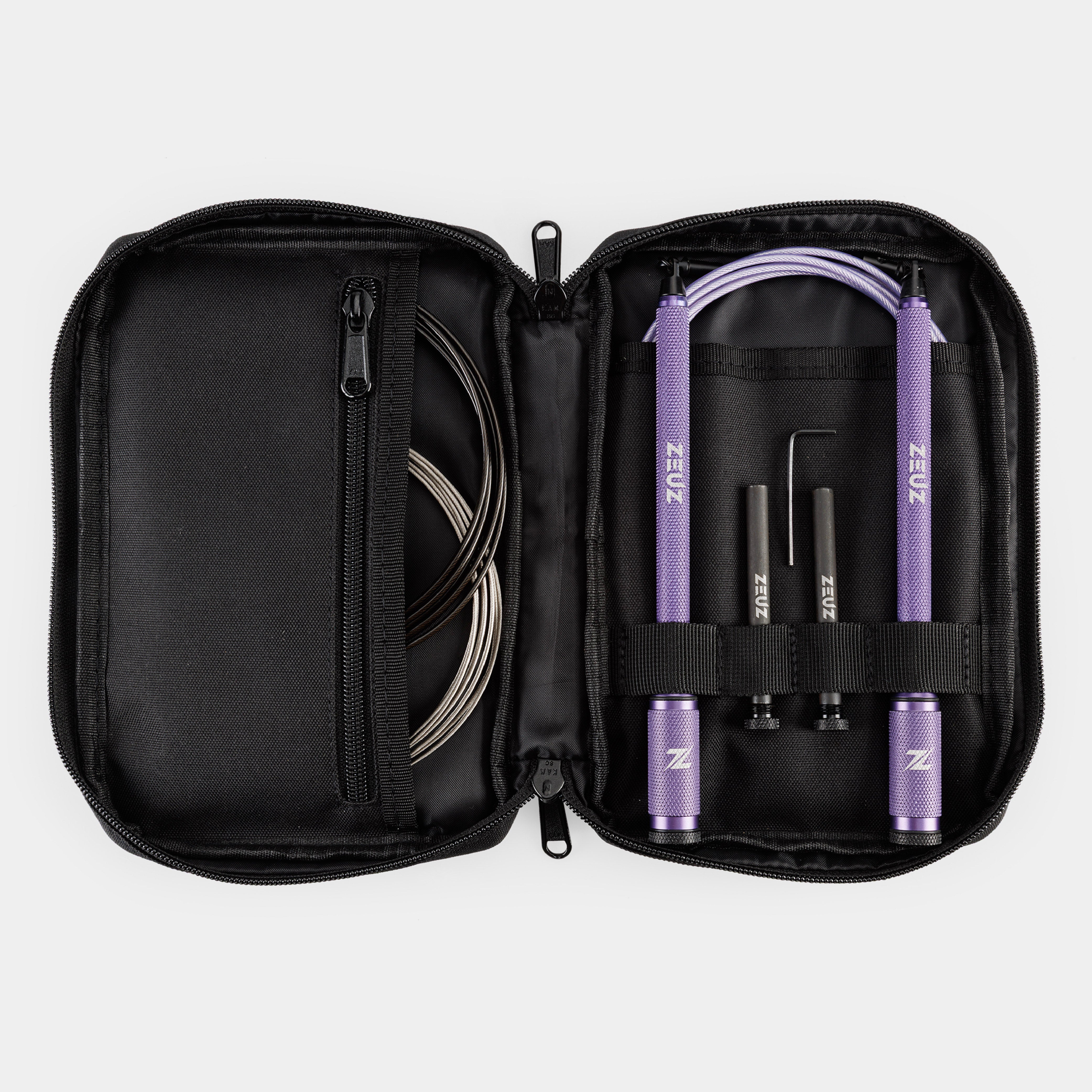 ZEUZ Speed Rope Set - Tornado Pro - Verstelbaar Springtouw