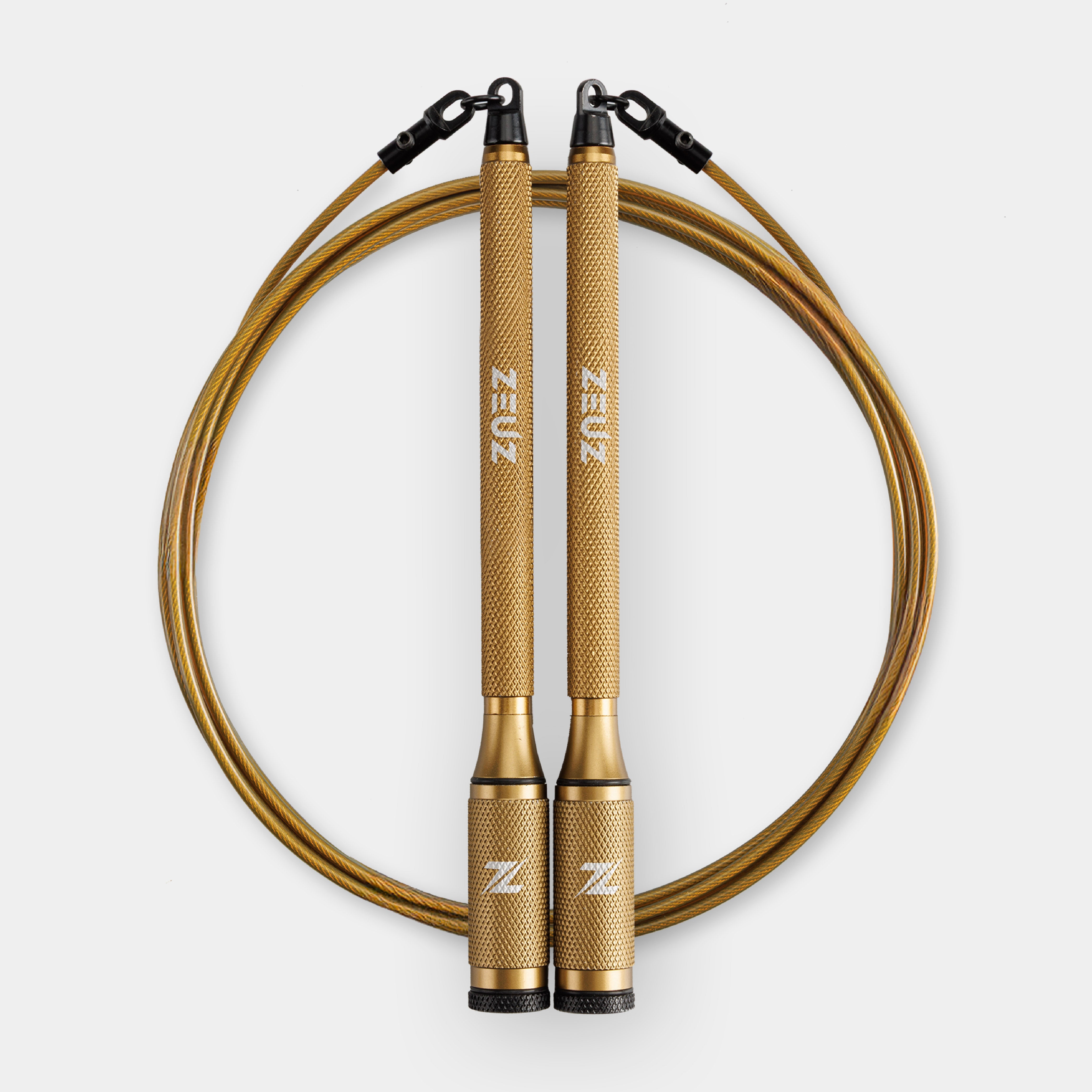 ZEUZ Speed Rope Set - Tornado Pro - Adjustable Jump Rope