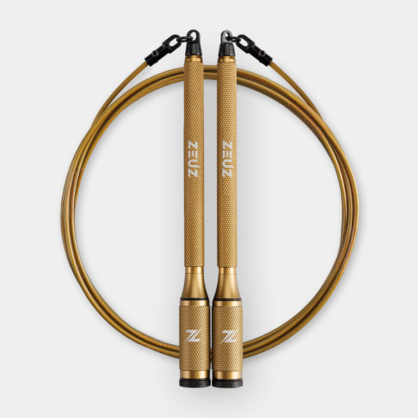 ZEUZ Speed Rope Set - Tornado Pro - Adjustable Jump Rope