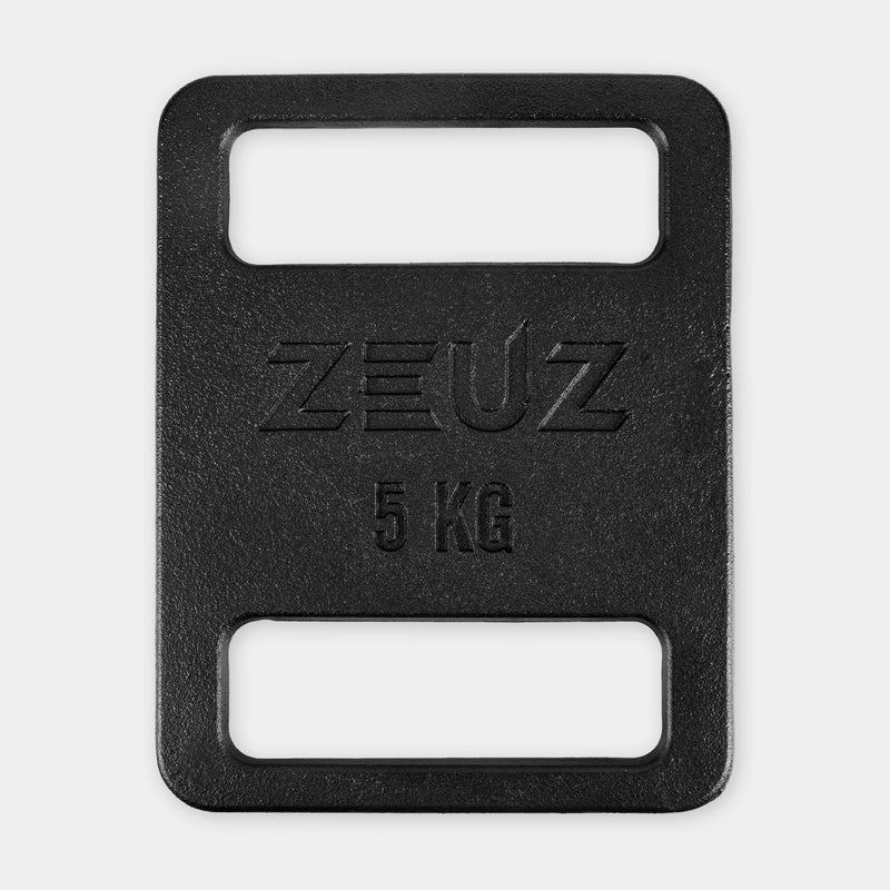 Placas de peso ZEUZ para mochila de rucking
