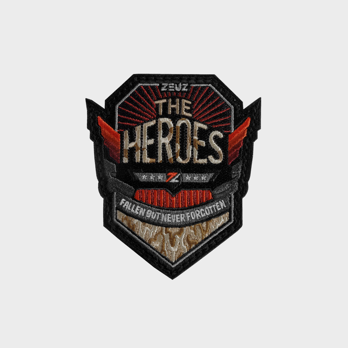 The Heroes Patch - Original ZEUZ Patch for Bag