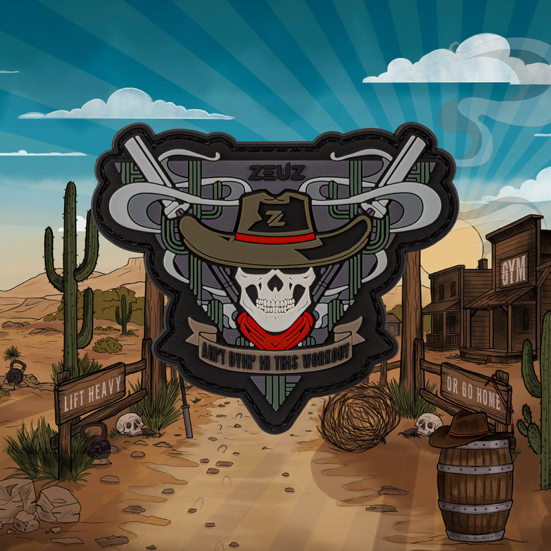 ZEUZ Parche de Calavera Vaquero