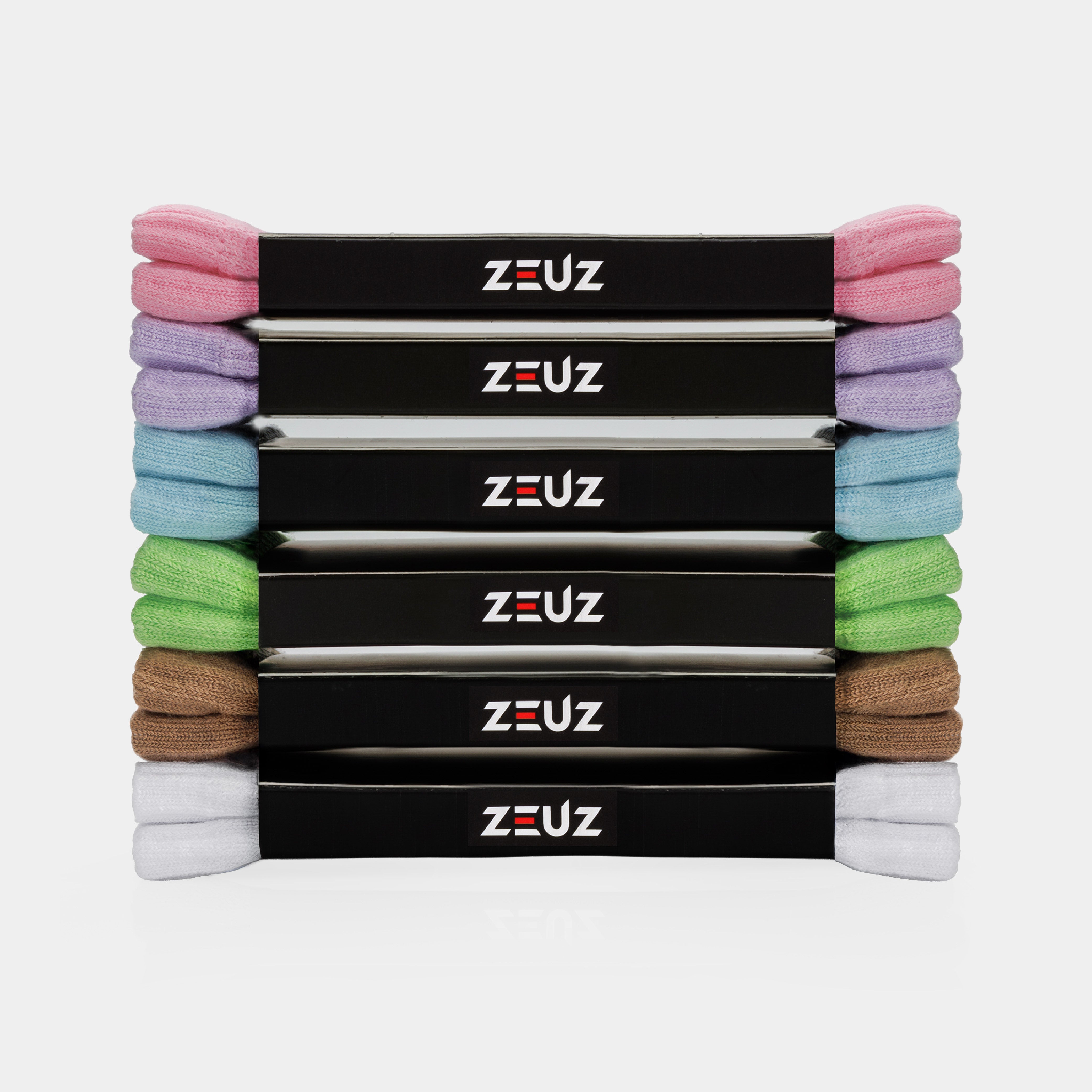 ZEUZ Zweetbanden 6-Pack Colorful - Sweat Bands