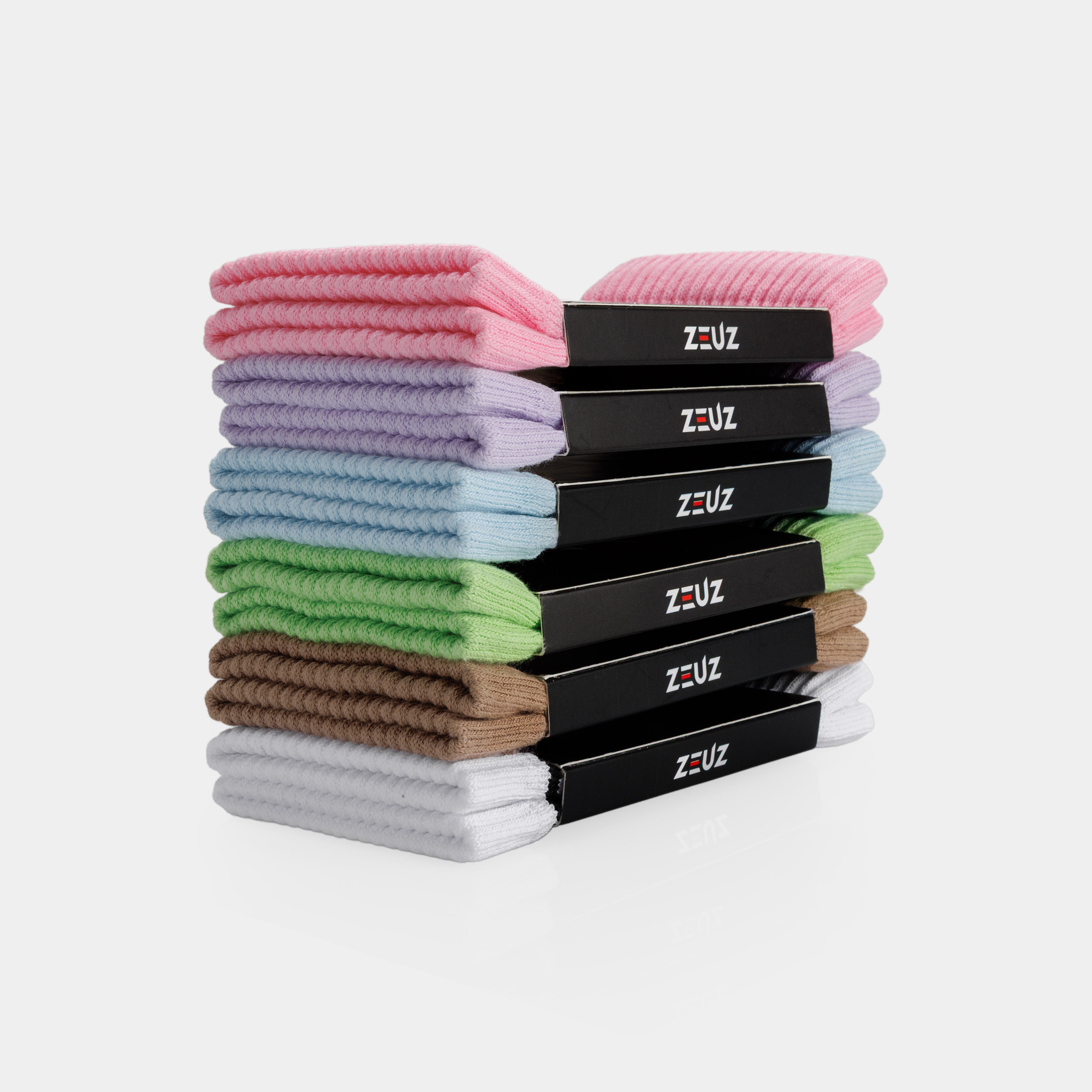 ZEUZ Zweetbanden 6-Pack Colorful - Sweat Bands