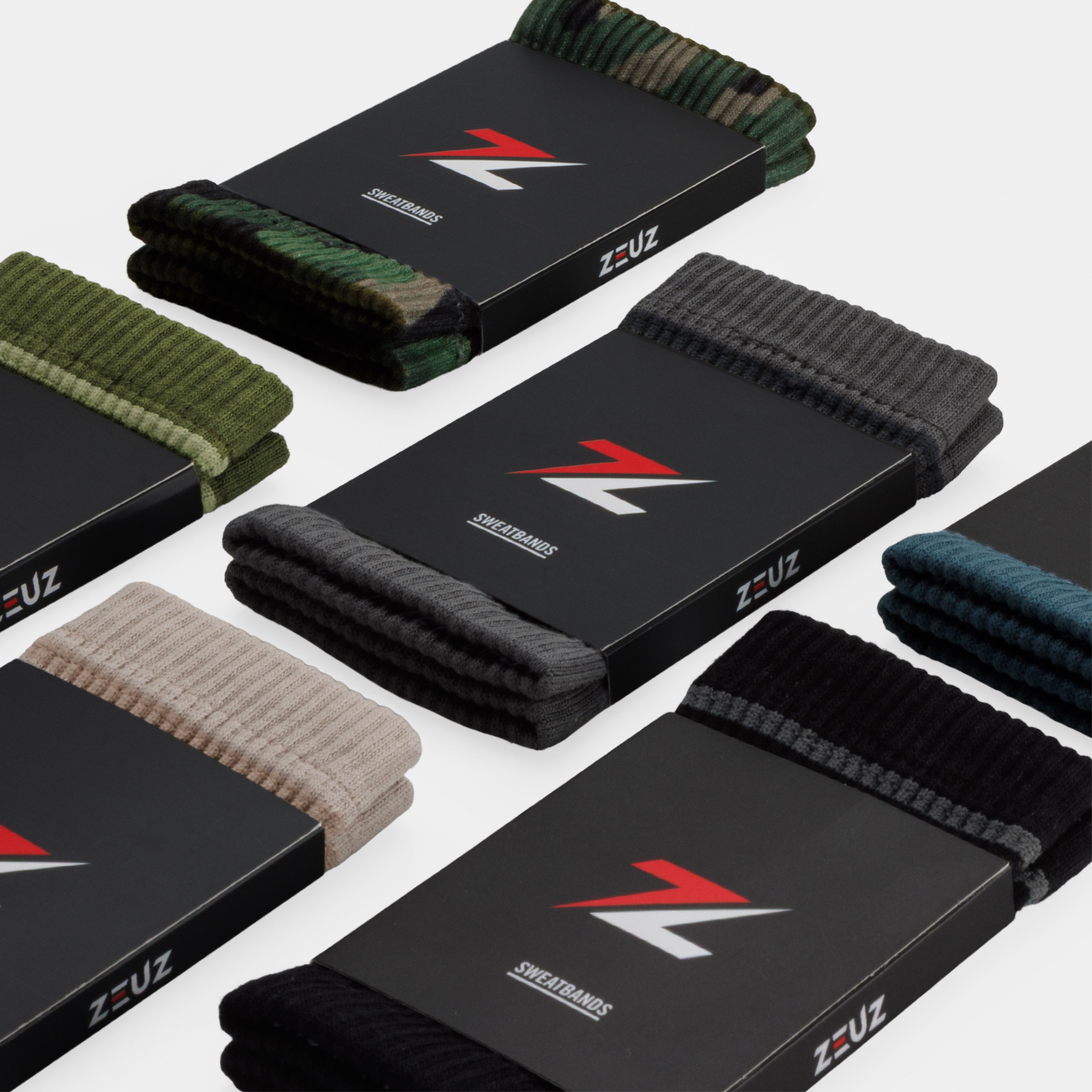 ZEUZ Zweetbanden 6-Pack Earth - Sweat Bands