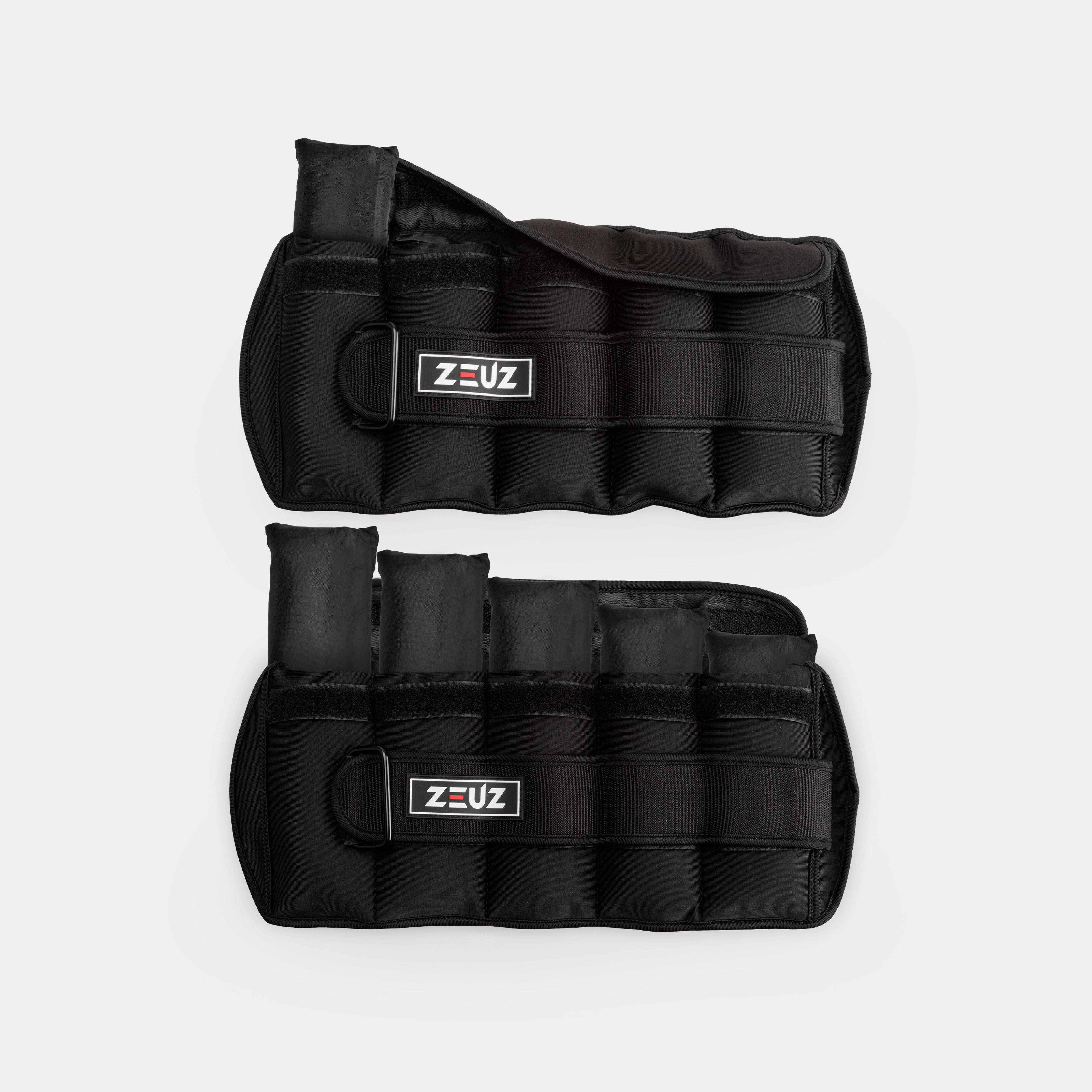 ZEUZ Verstelbare Enkel en Pols Gewichten Straps - 2 x 2 KG