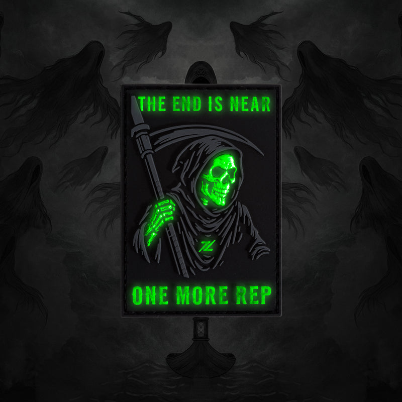 Parche ZEUZ Grim Reaper - Brilla en la oscuridad