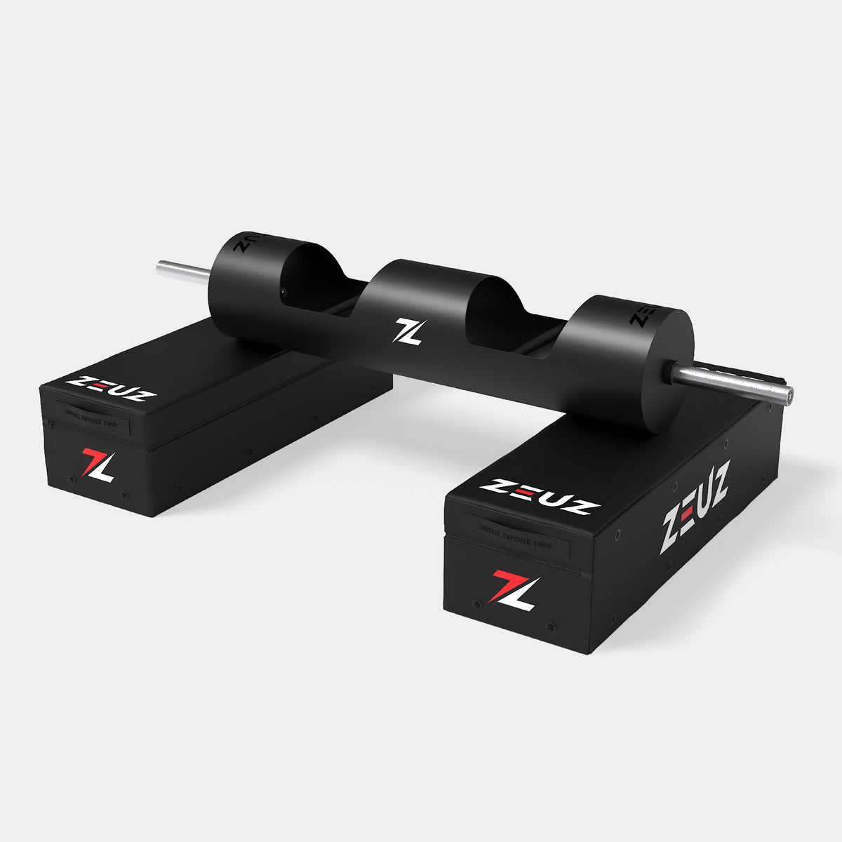 ZEUZ Strongman Log Drop Pad Set - 2 Pieces