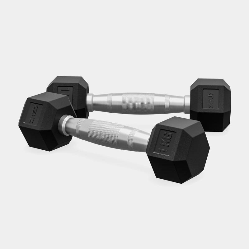 ZEUZ Hexagon Dumbbells