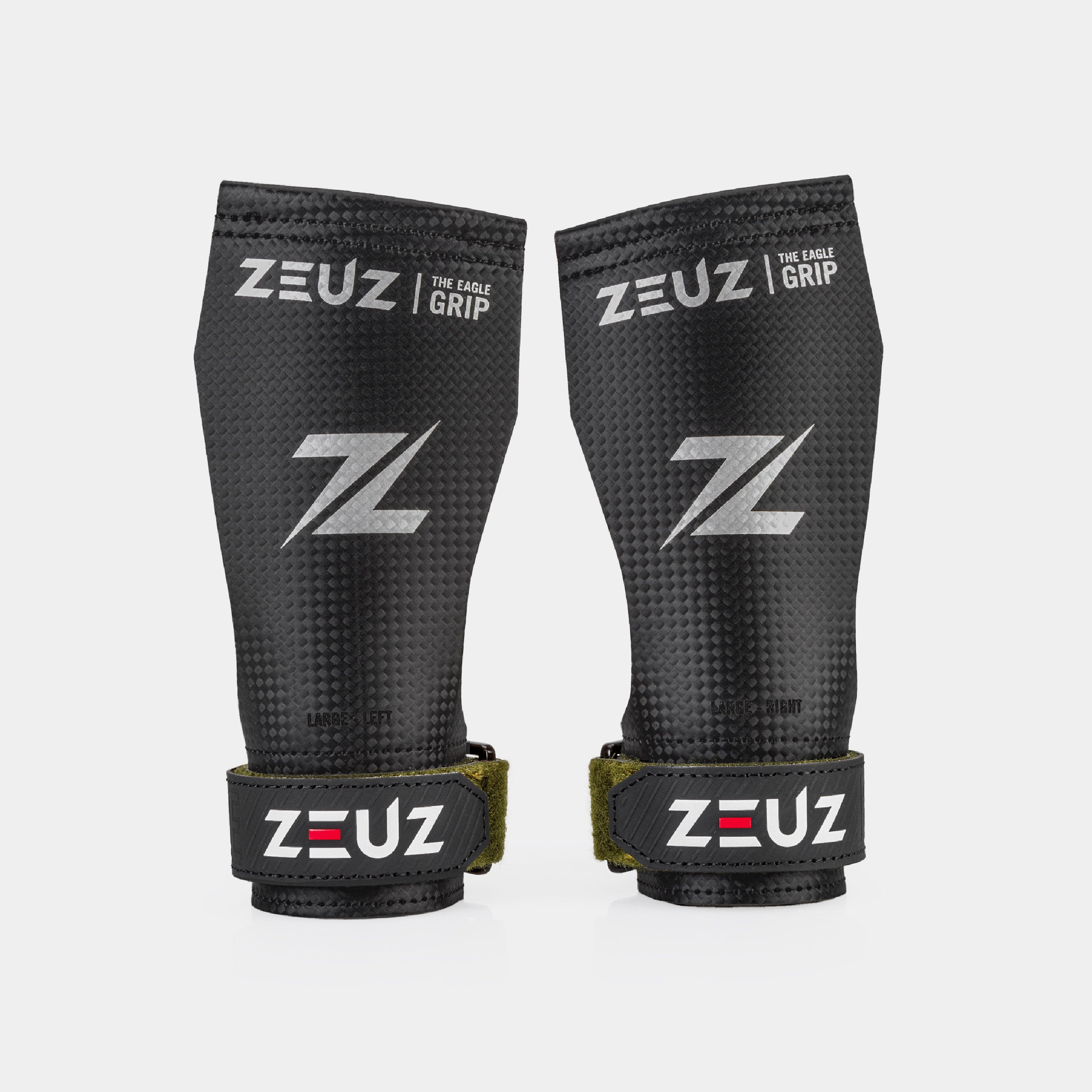 ZEUZ The Eagle Carbon & Microvezel Fingerless Grips