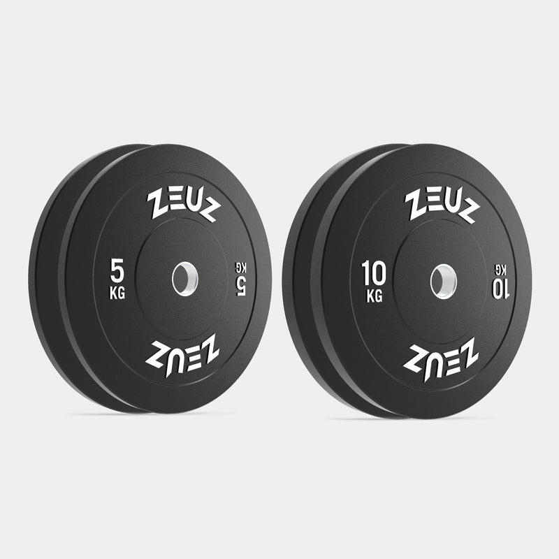 Set de discos de entrenamiento ZEUZ - 5 y 10 KG