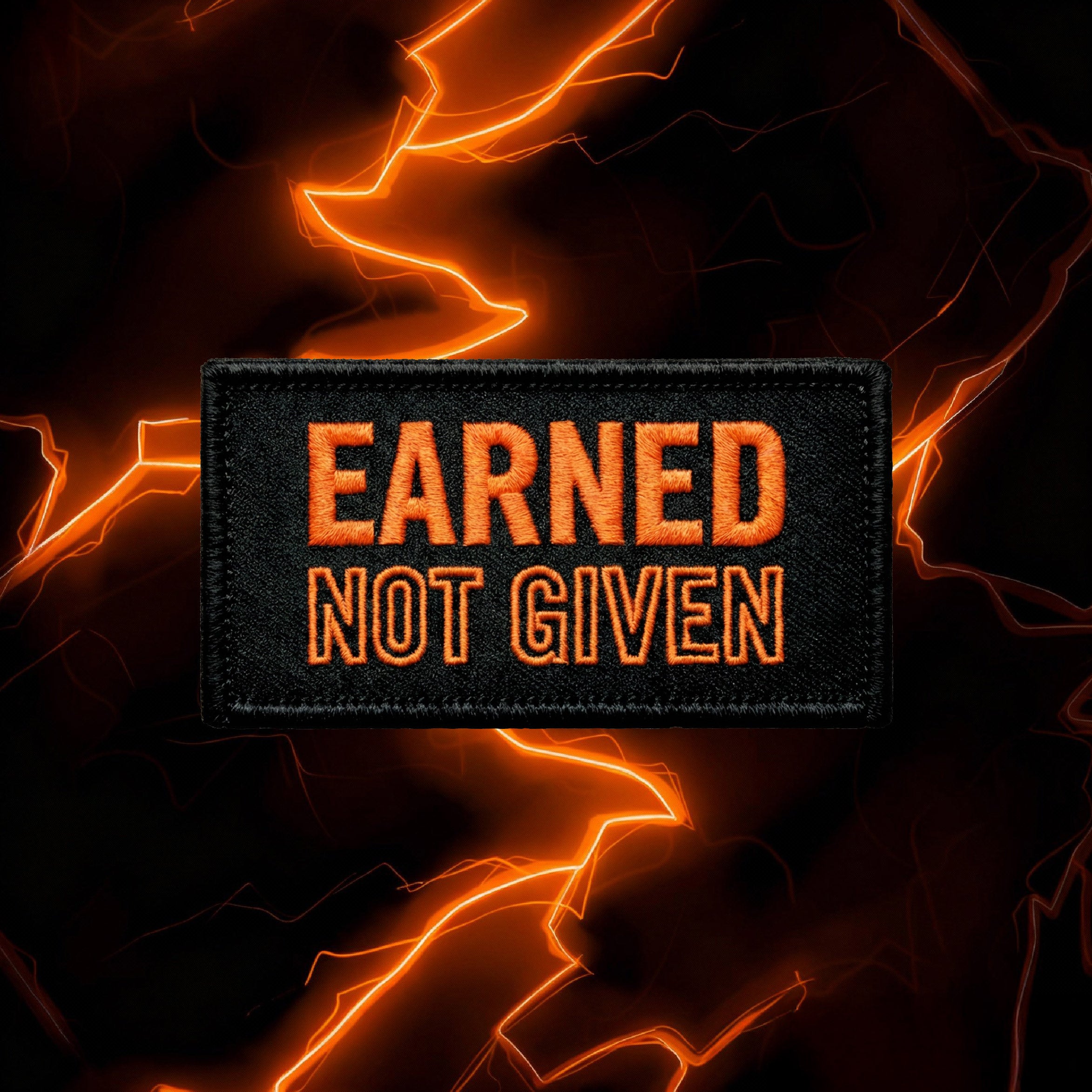 ZEUZ Earned. Not Given. Patch