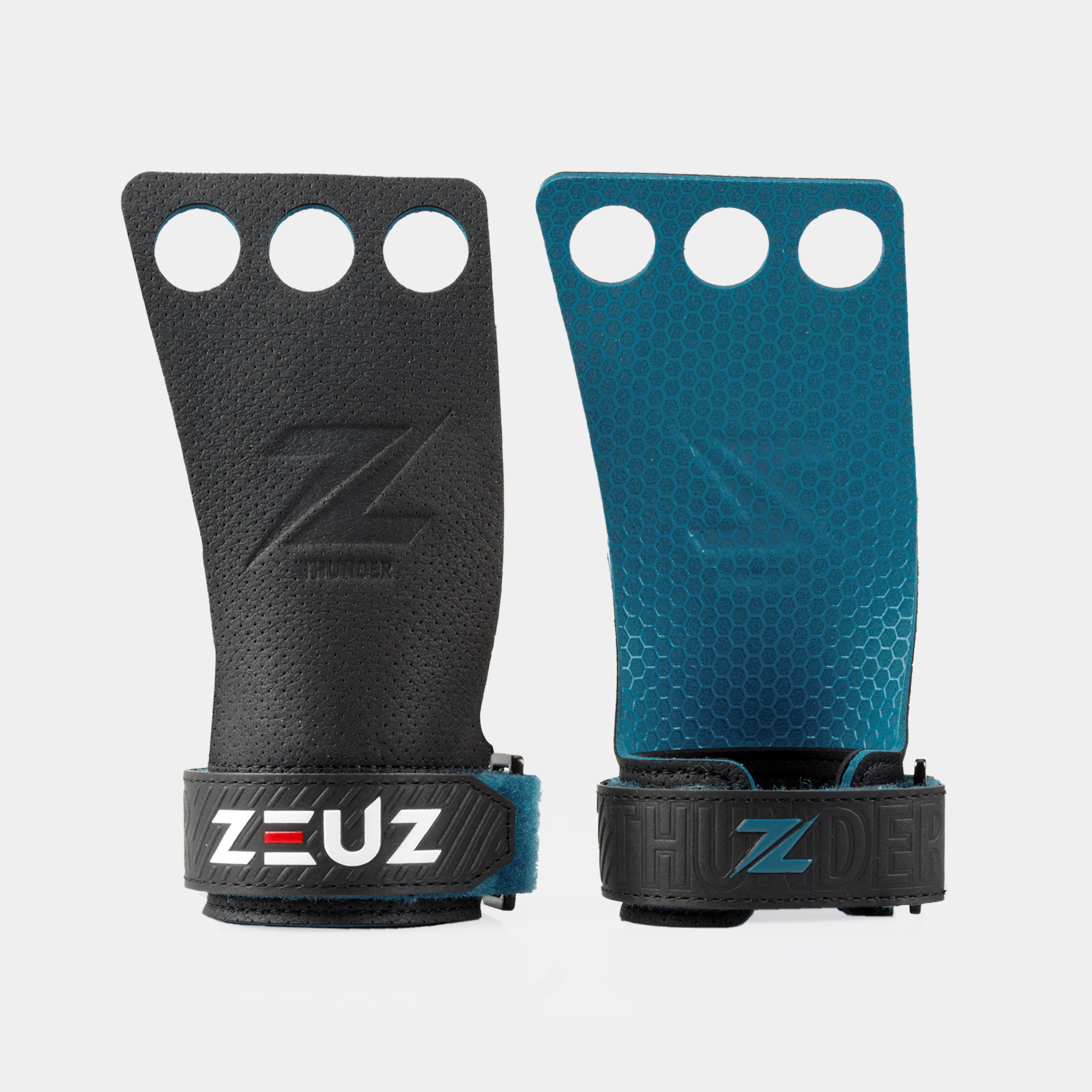 ZEUZ Thunder RX Fitness Mikrofaser-Griffe