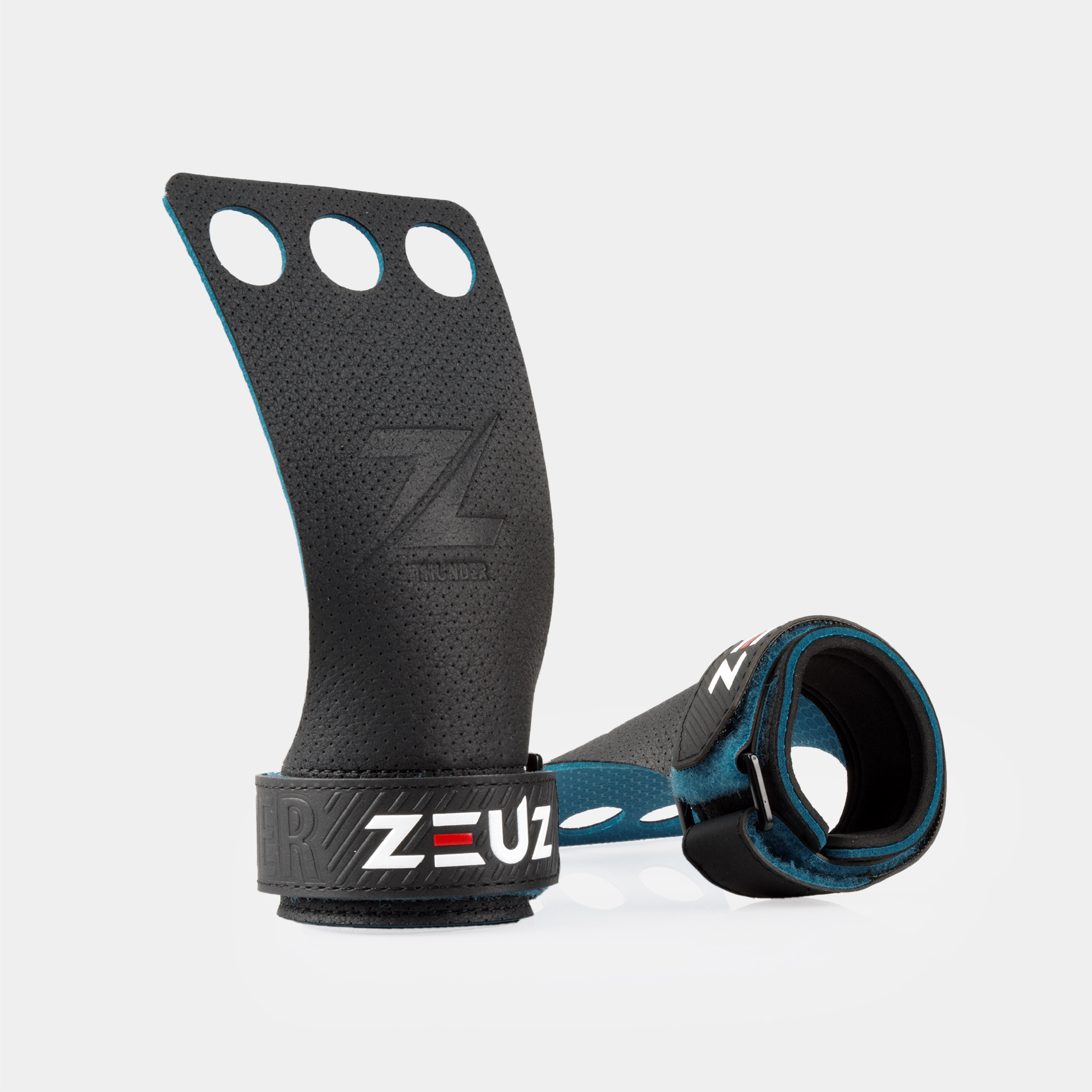ZEUZ Thunder RX Fitness Mikrofaser-Griffe
