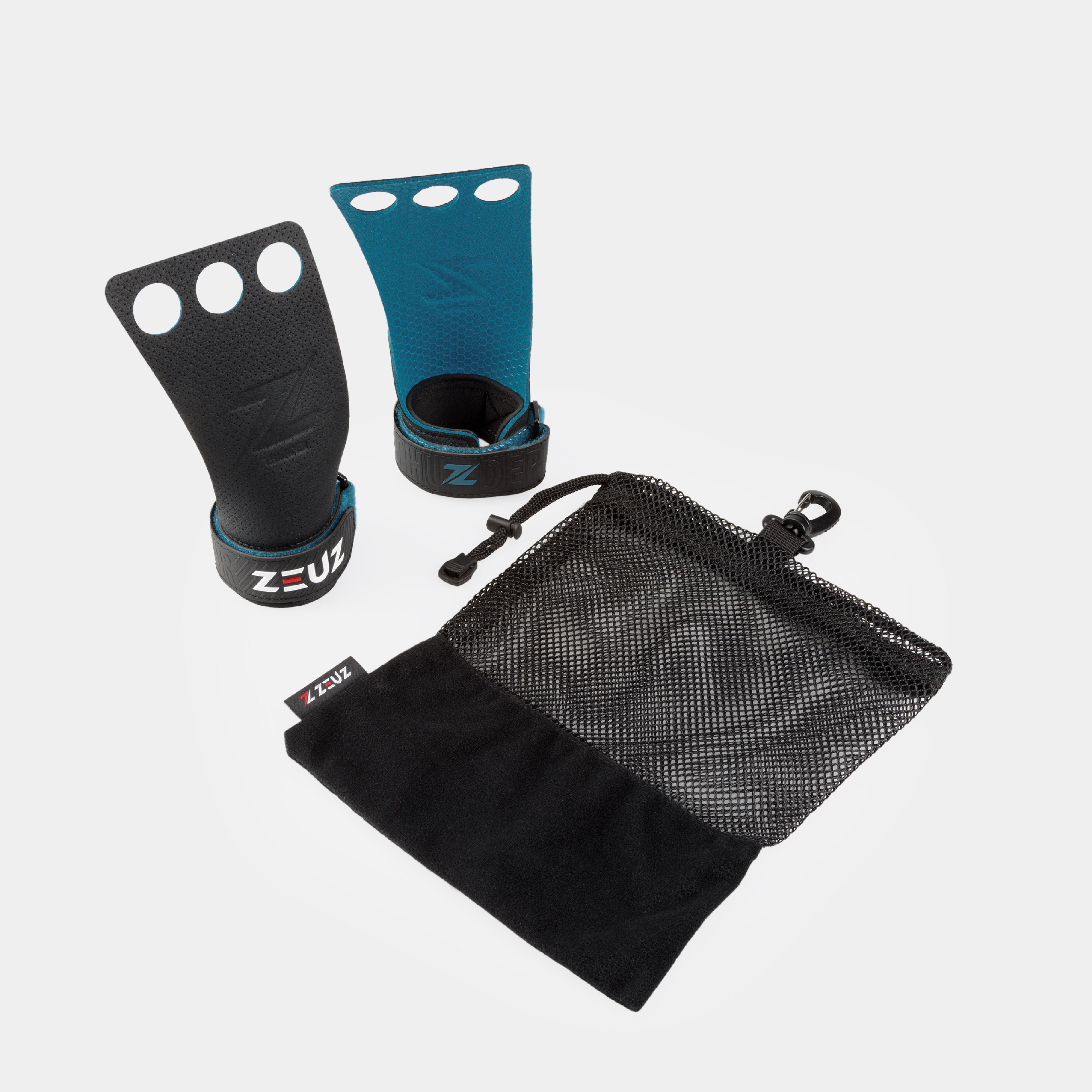 ZEUZ Thunder RX Fitness Microvezel Grips