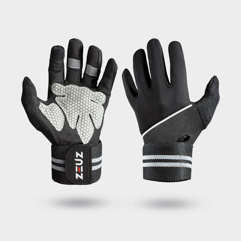 Guanti Fitness ZEUZ - Mano Intera - Lungo