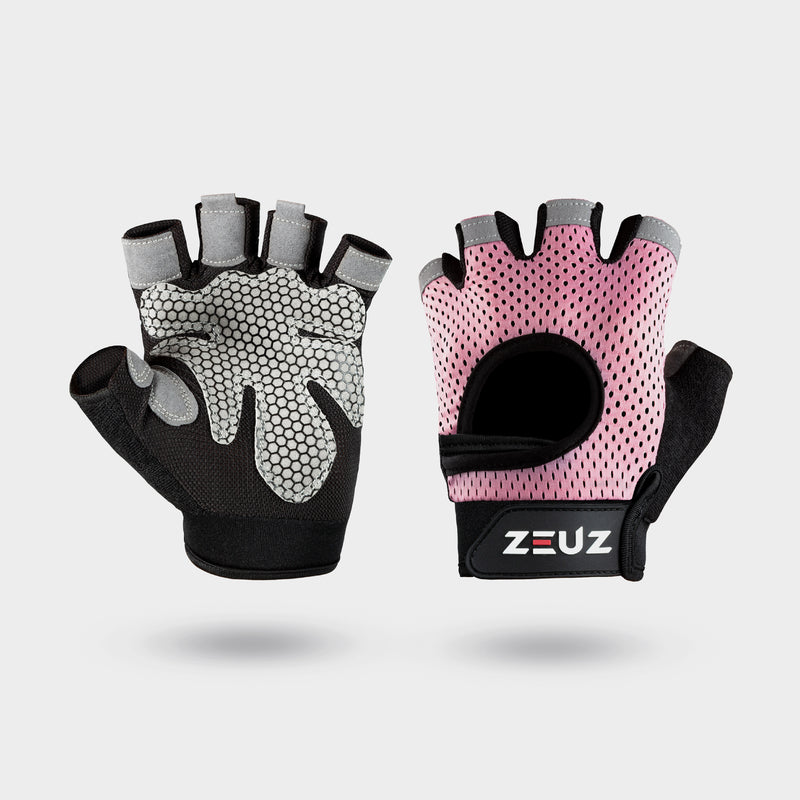 Guantes de fitness ZEUZ - Sin dedos - Cortos