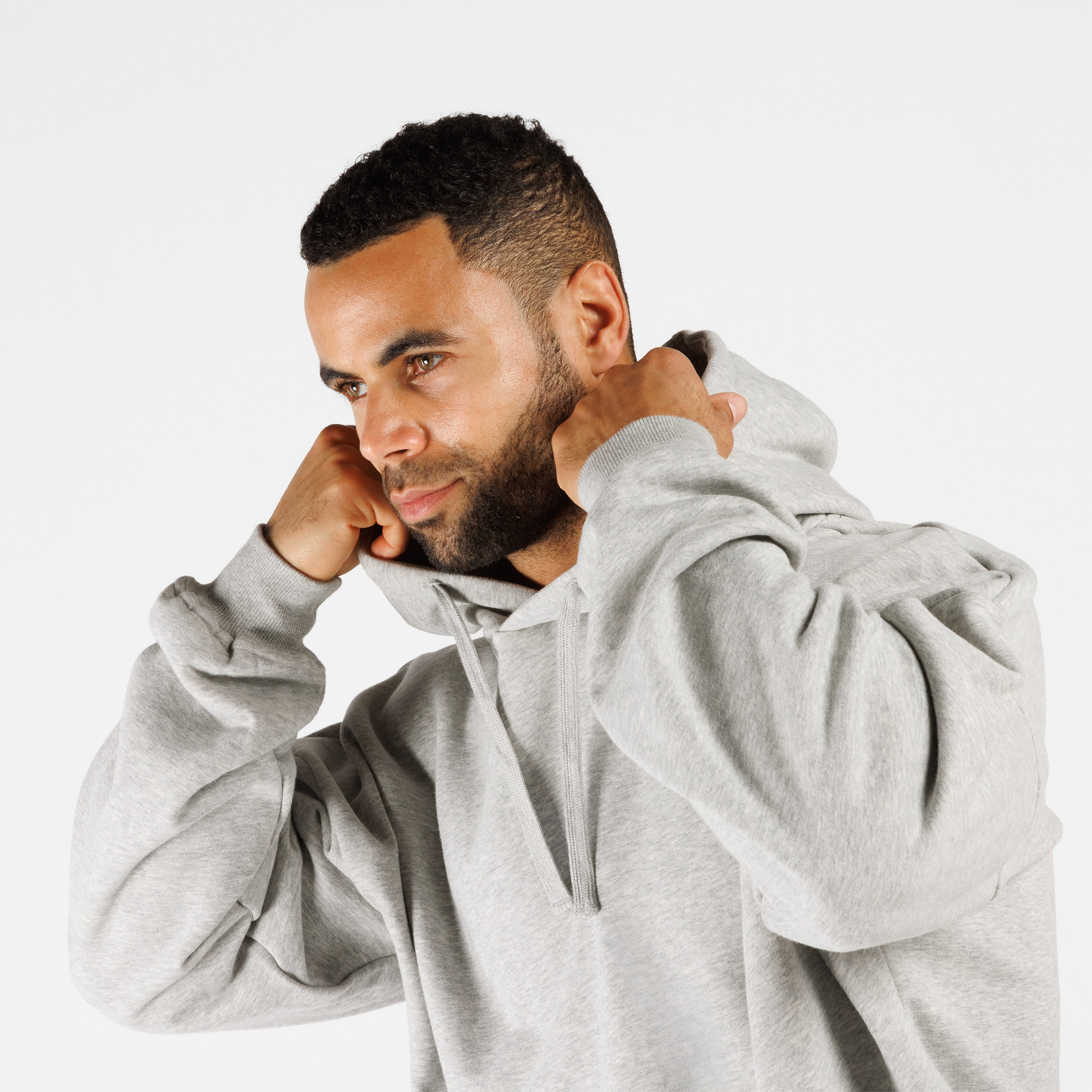 ZEUZ Sweat à capuche surdimensionné confortable - Homme