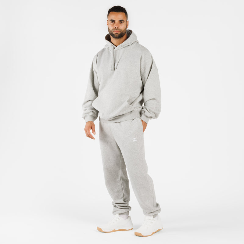 ZEUZ Sudadera con Capucha de Gran Tamaño y Comodidad - Hombre