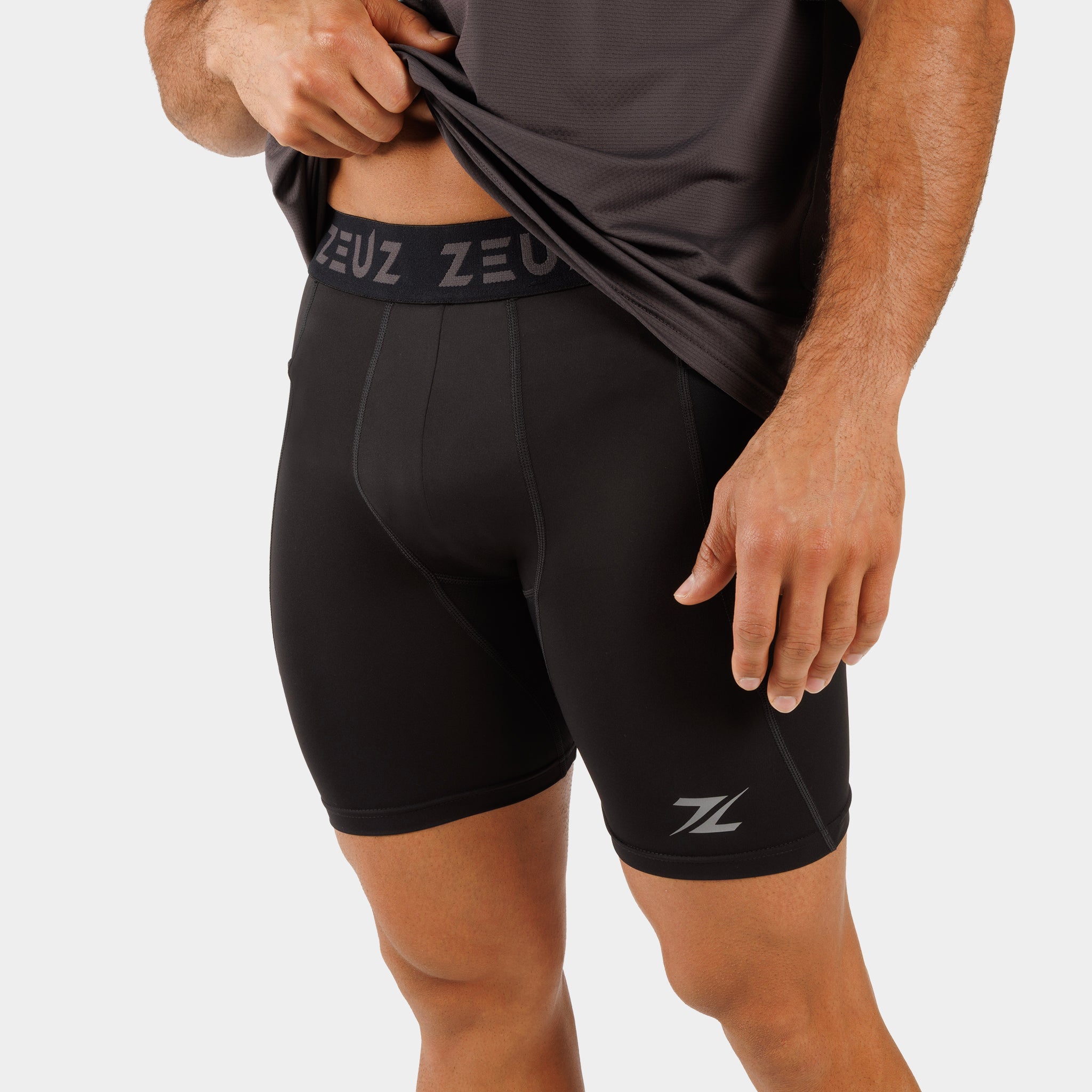 ZEUZ Shorts de Compression Performance - Hommes